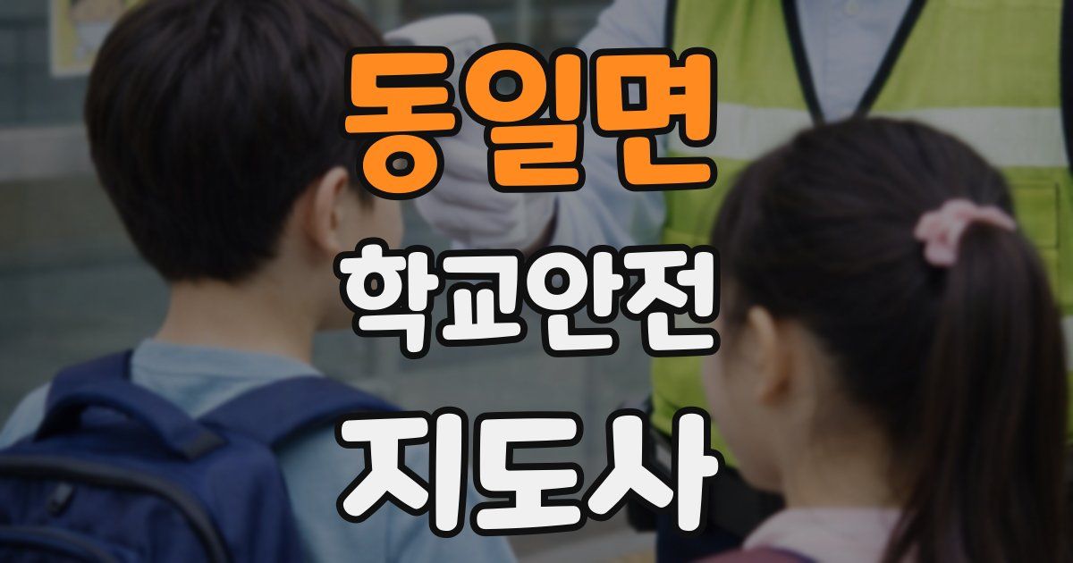 동일면 학교안전지도사 자격증
