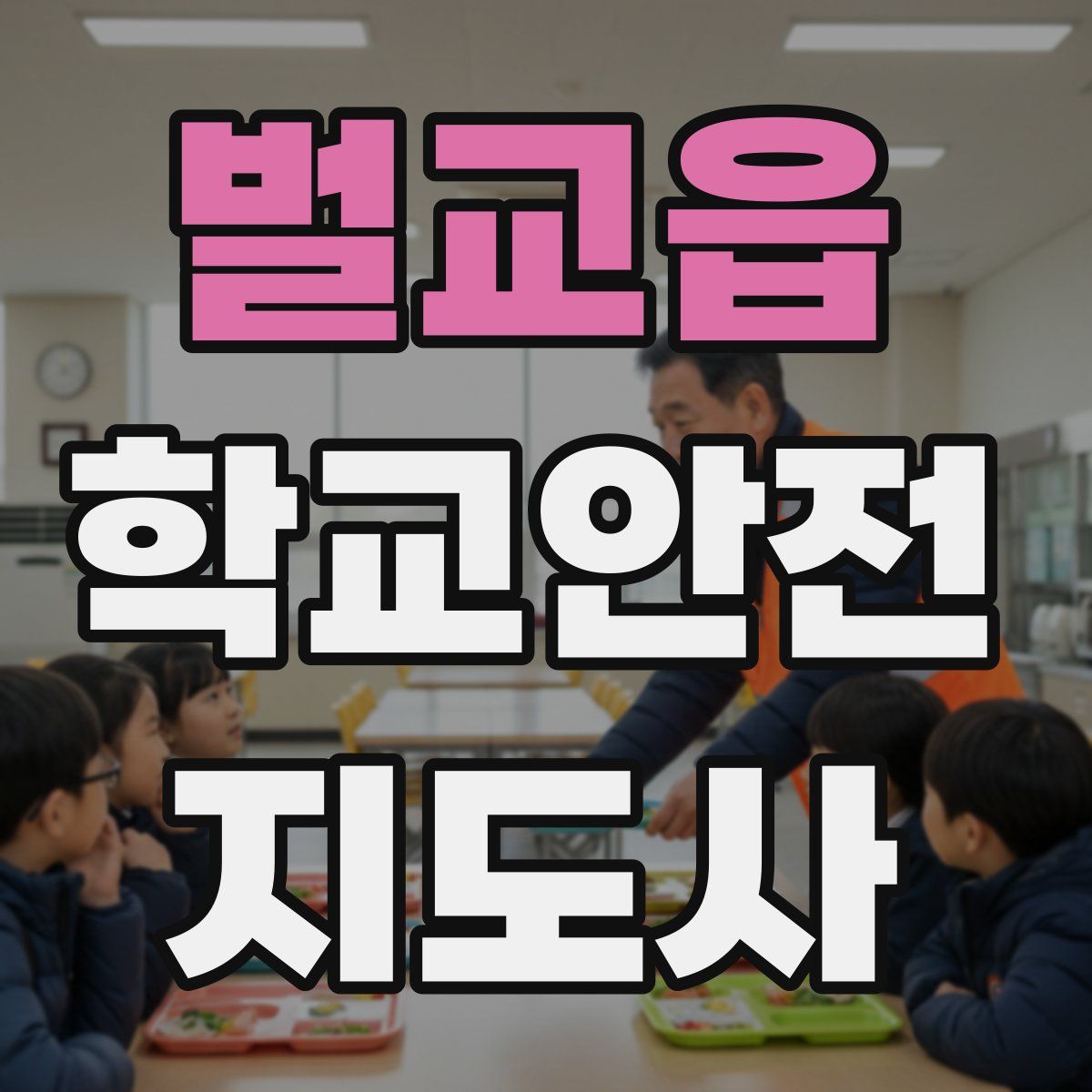 벌교읍 학교안전지도사 자격증