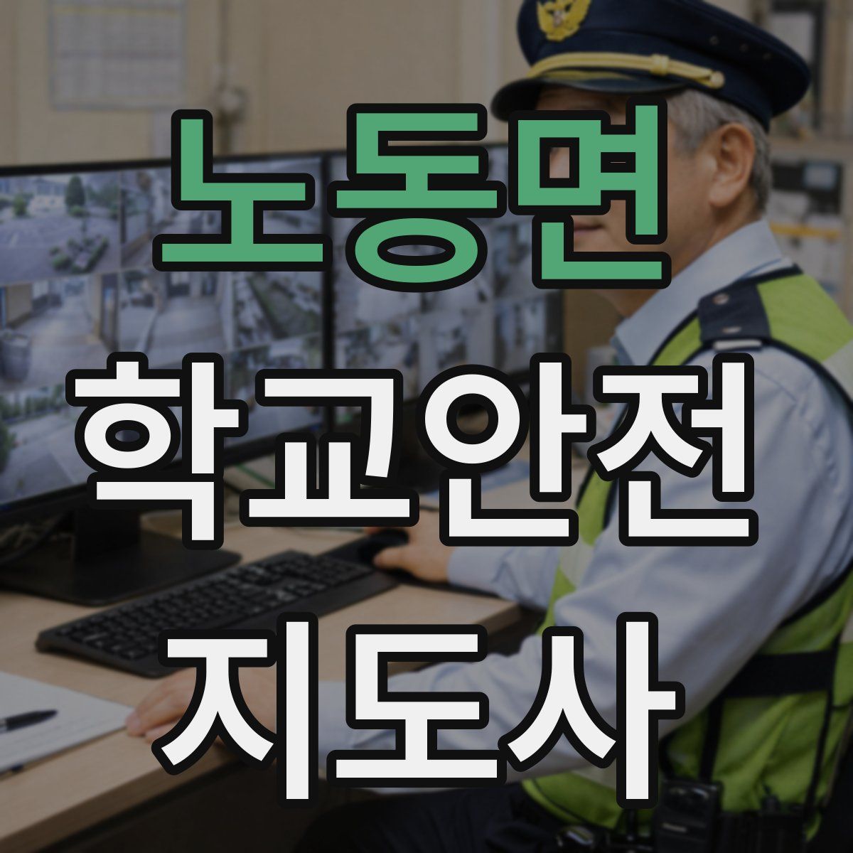 노동면 학교안전지도사 자격증