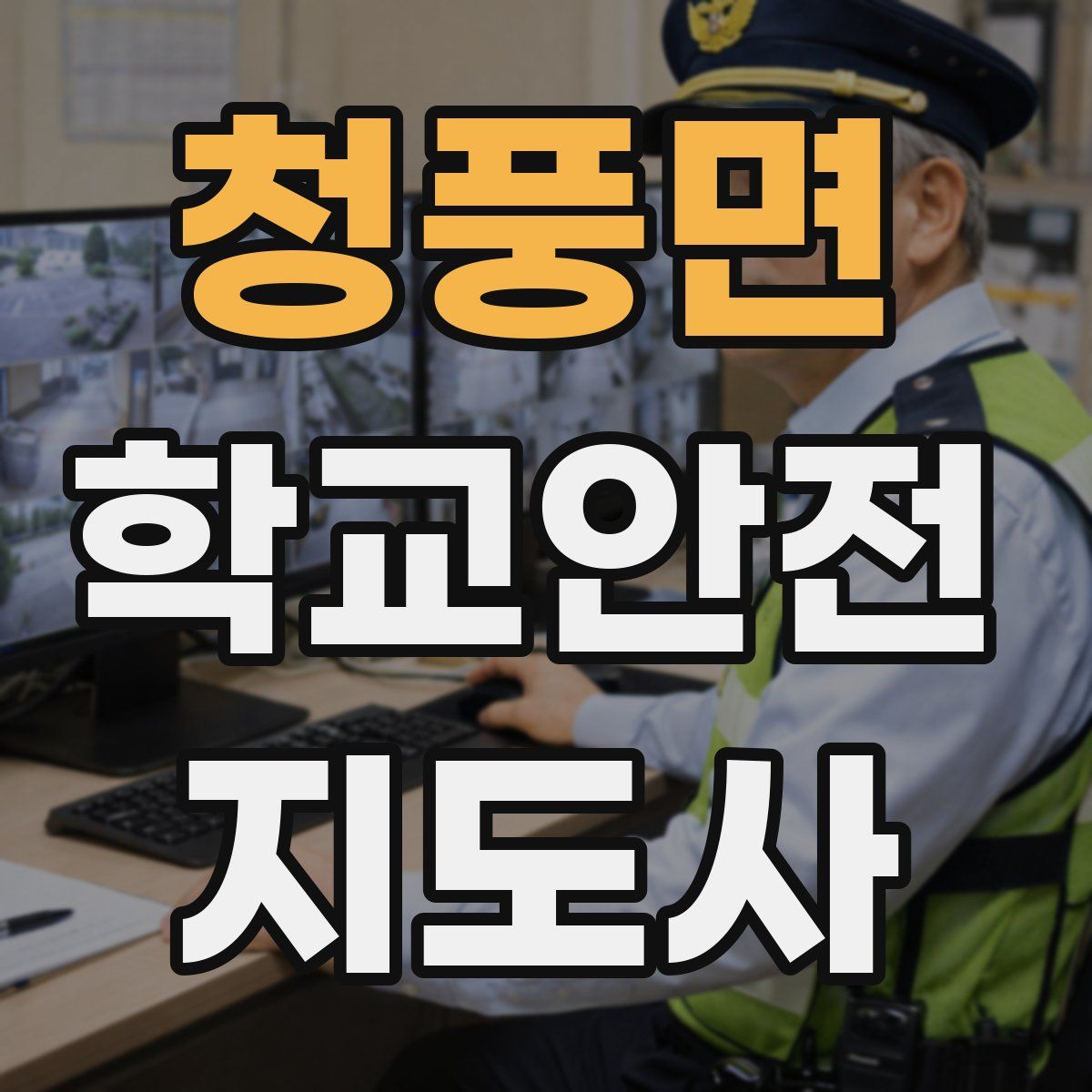 청풍면 학교안전지도사 자격증