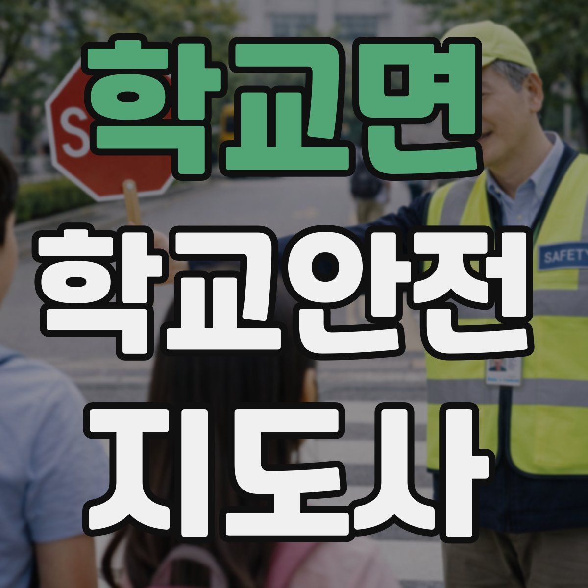 학교면 학교안전지도사 자격증