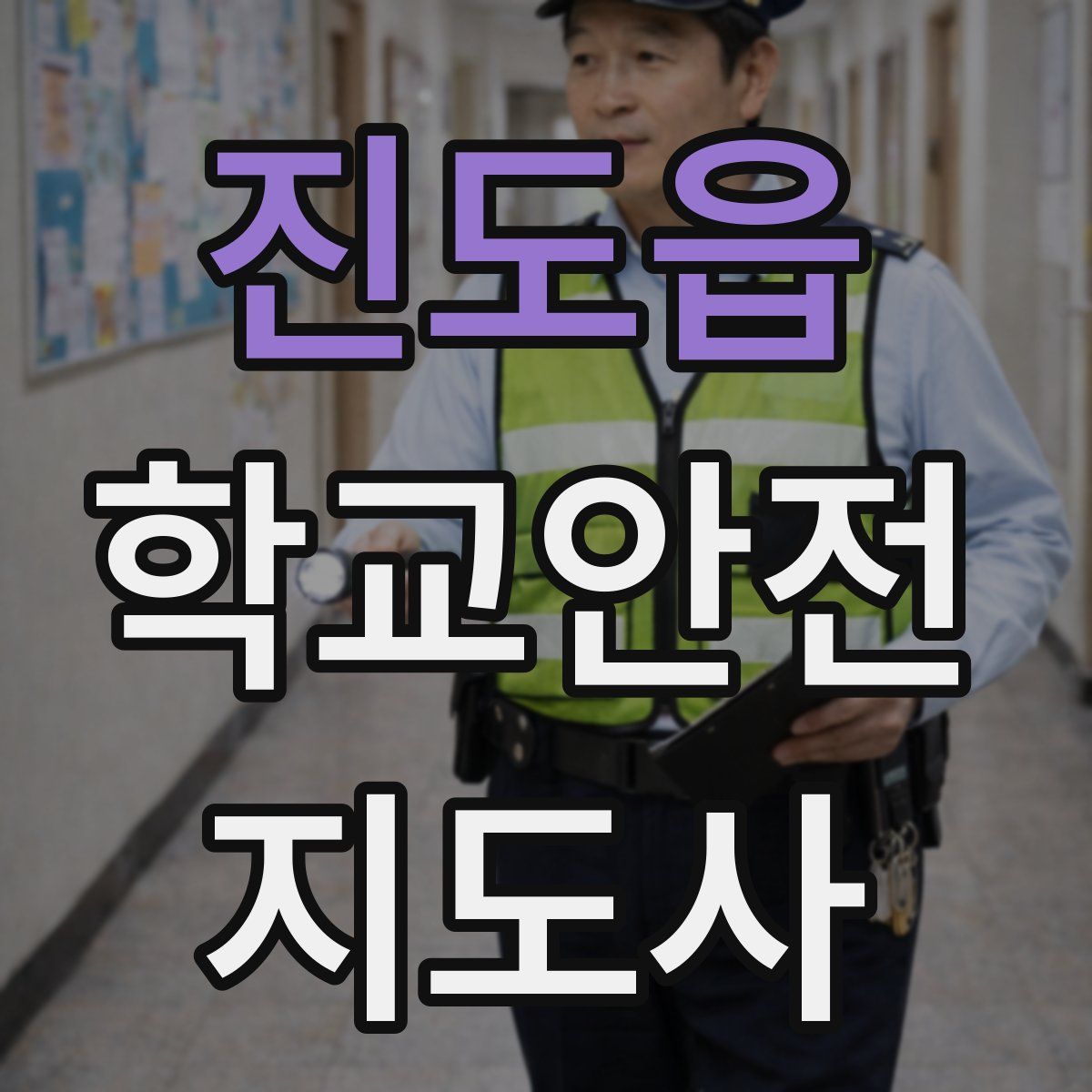 진도읍 학교안전지도사 자격증