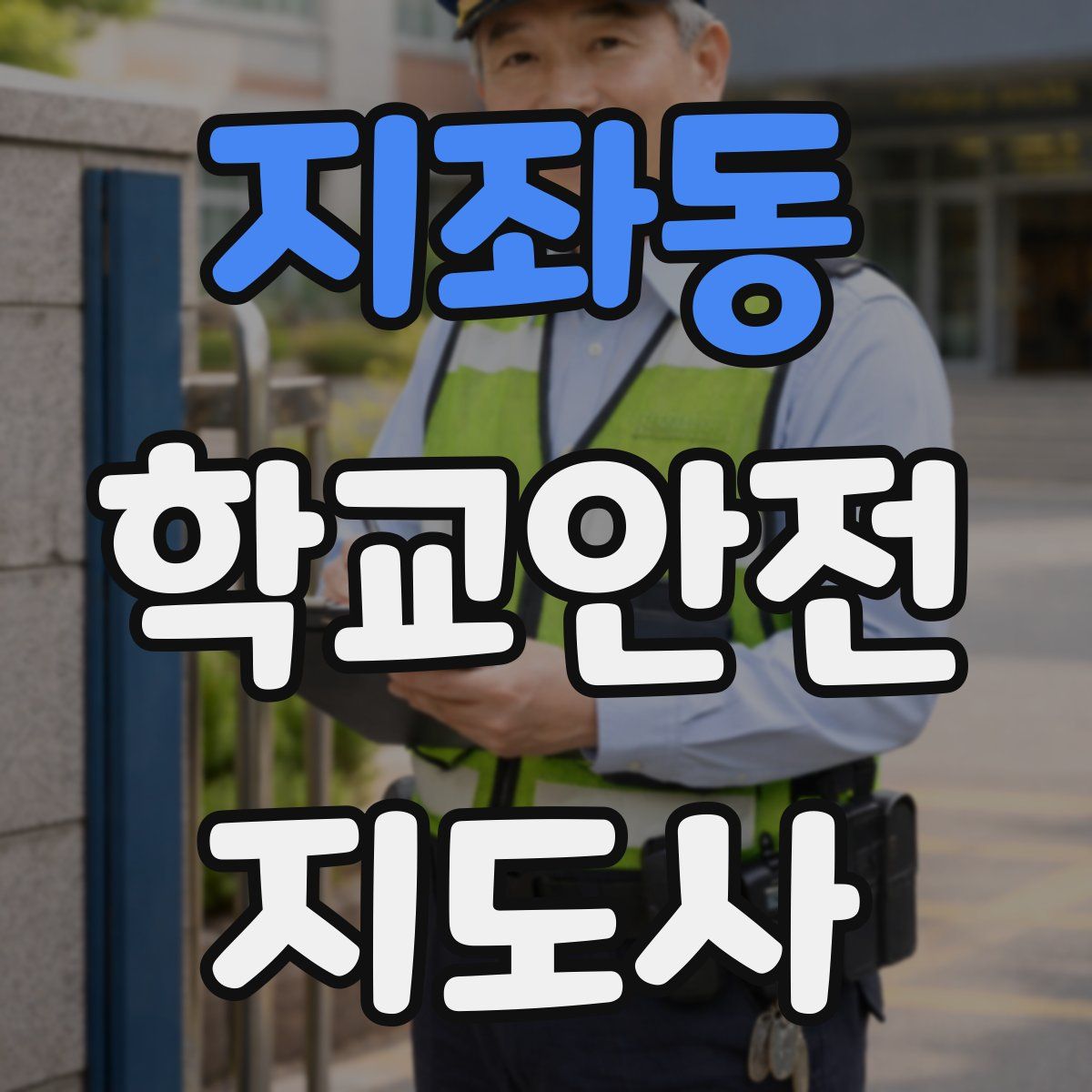 지좌동 학교안전지도사 자격증