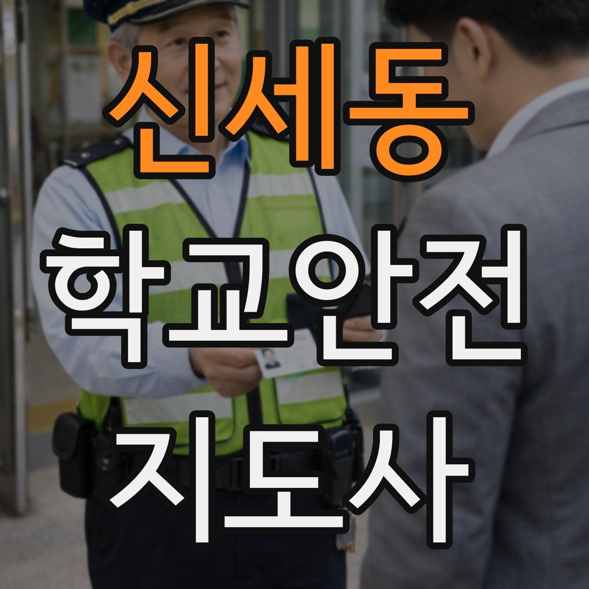 신세동 학교안전지도사 자격증