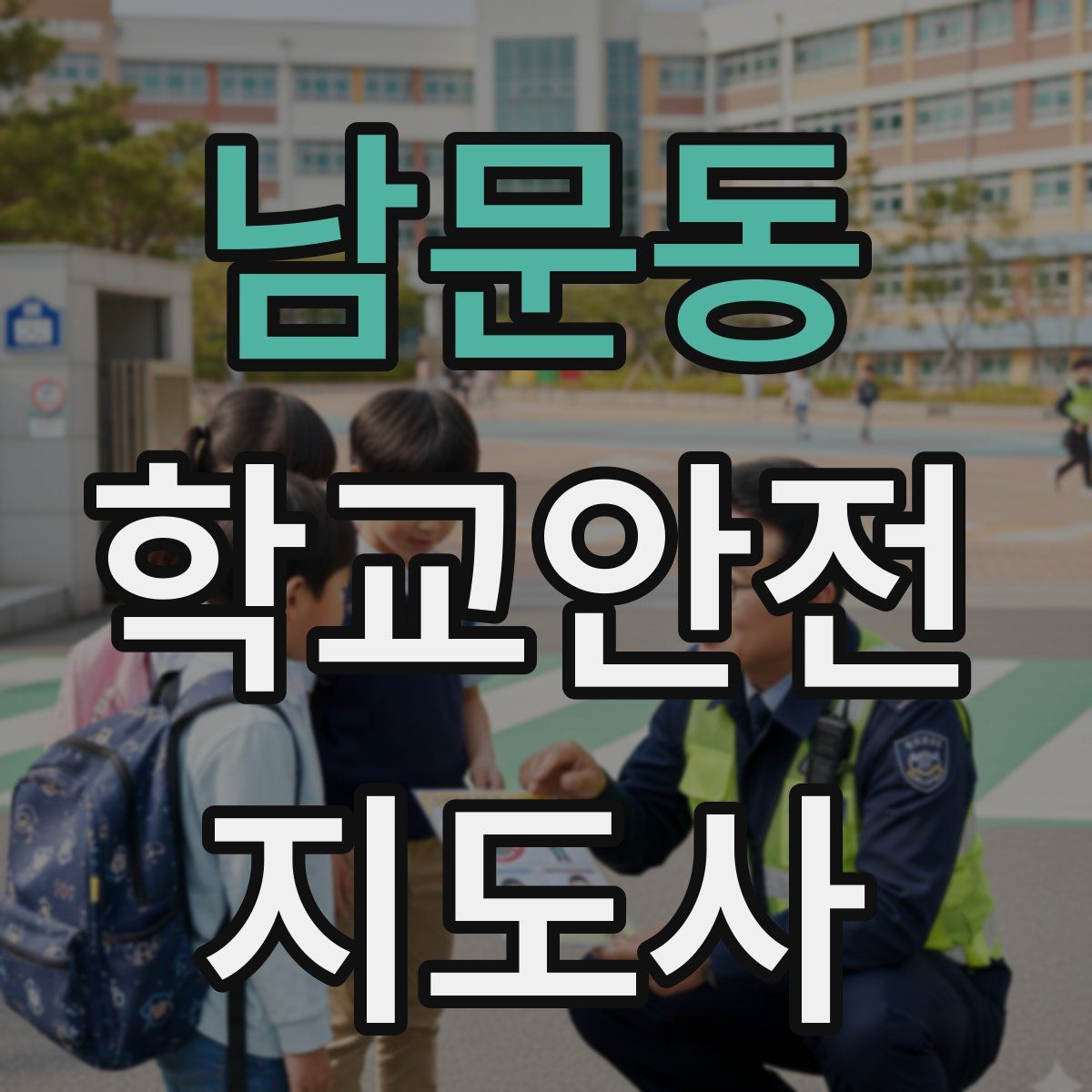 남문동 학교안전지도사 자격증