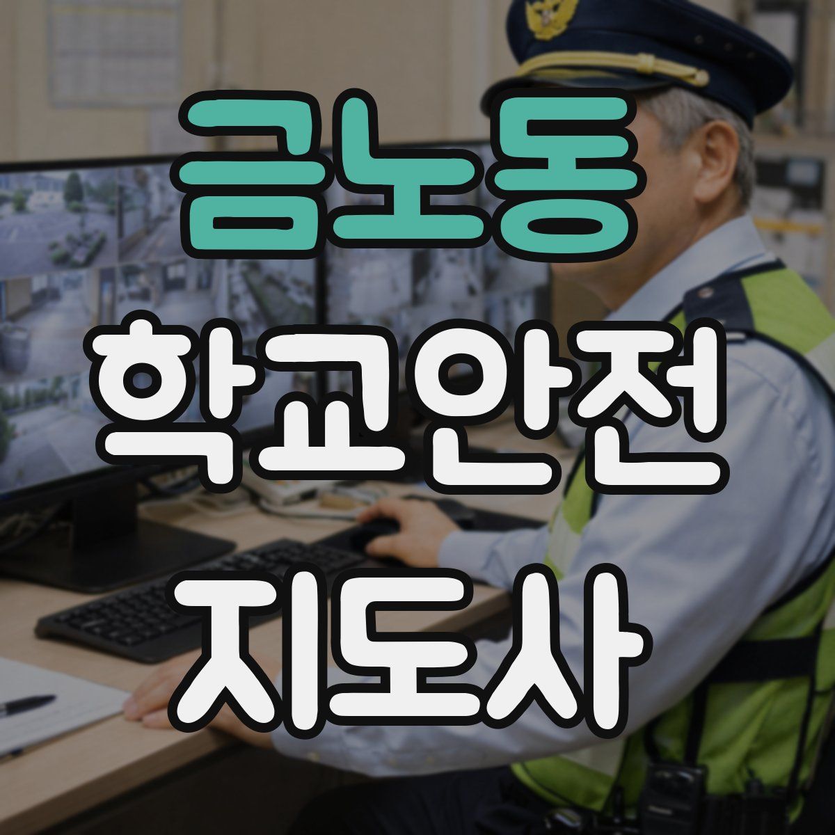 금노동 학교안전지도사 자격증
