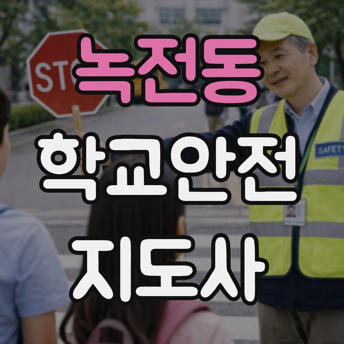 녹전동 학교안전지도사 자격증
