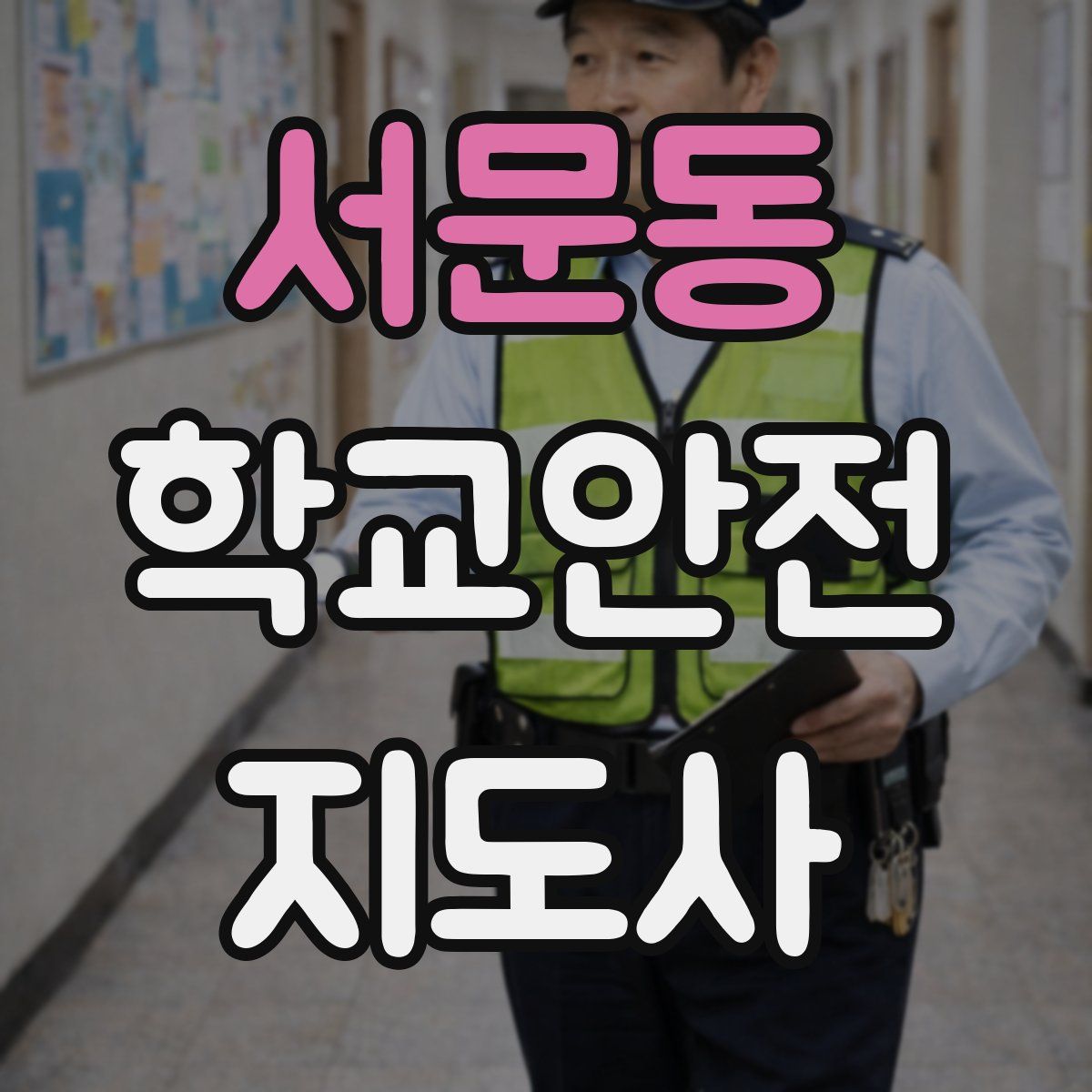 서문동 학교안전지도사 자격증