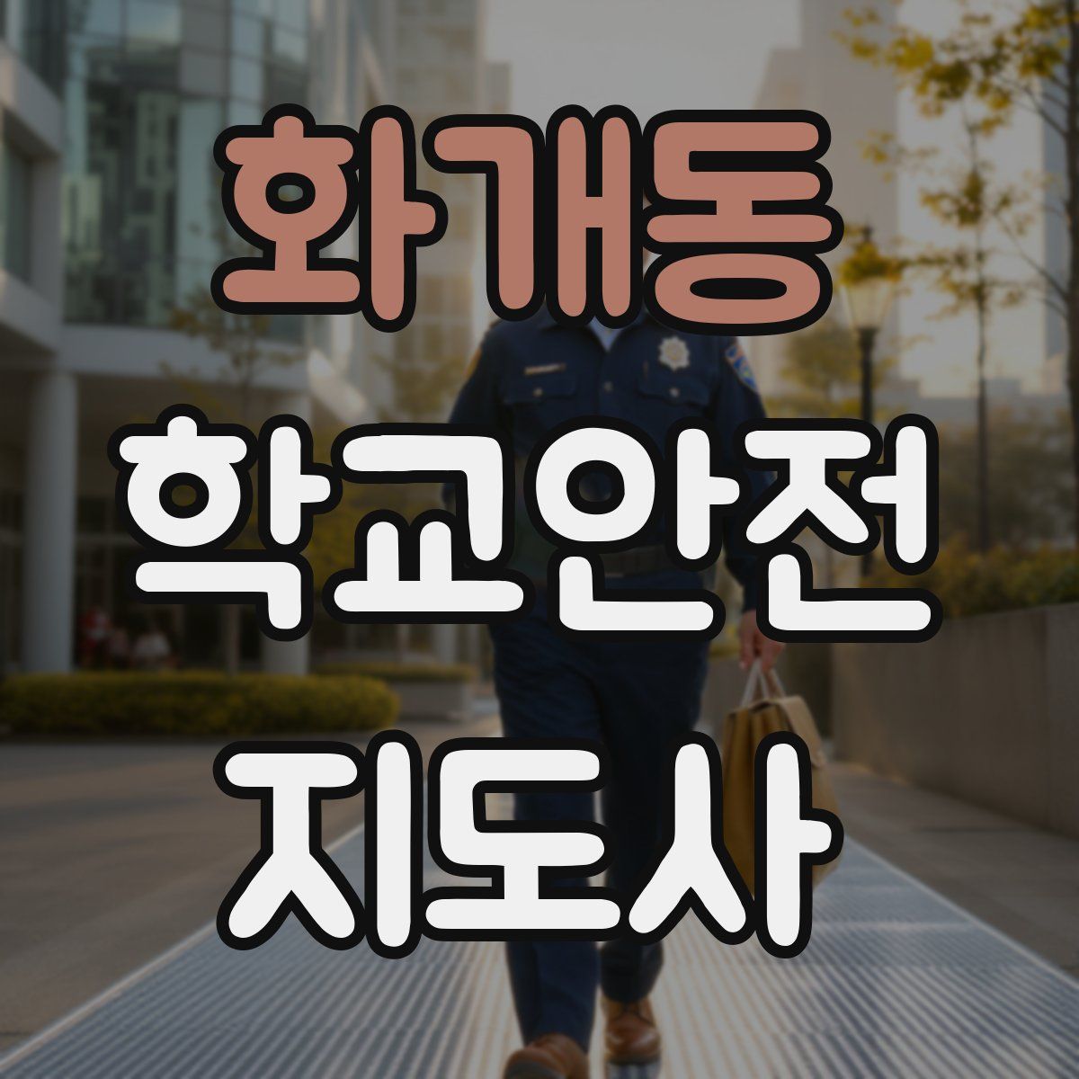 화개동 학교안전지도사 자격증