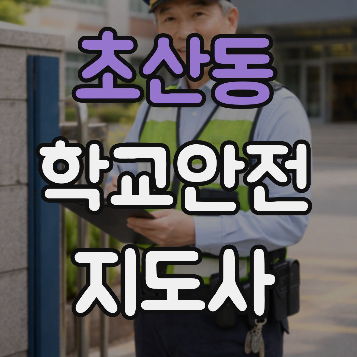 초산동 학교안전지도사 자격증