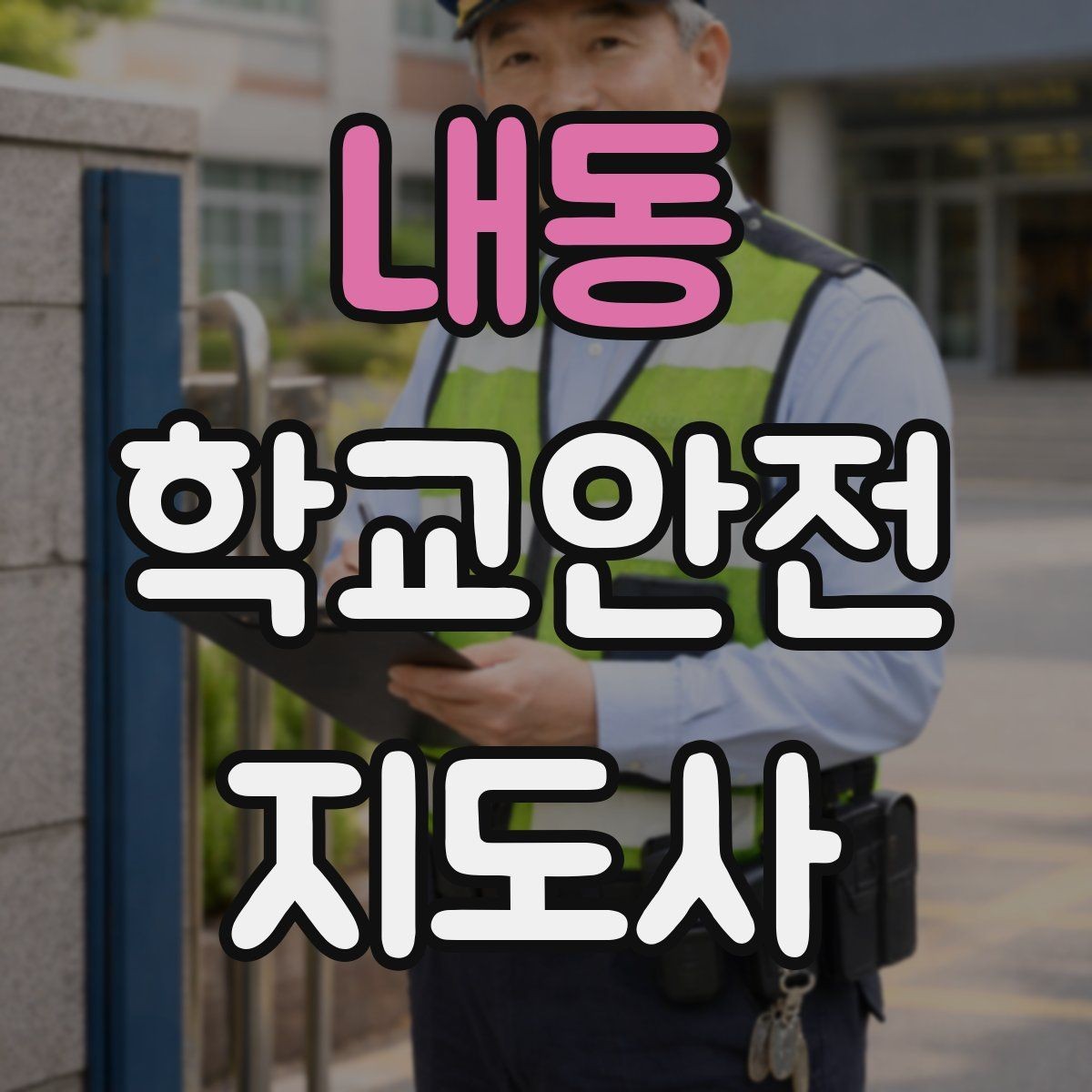 내동 학교안전지도사 자격증 강당 체육관 혼잡 시 안전 관리 포인트