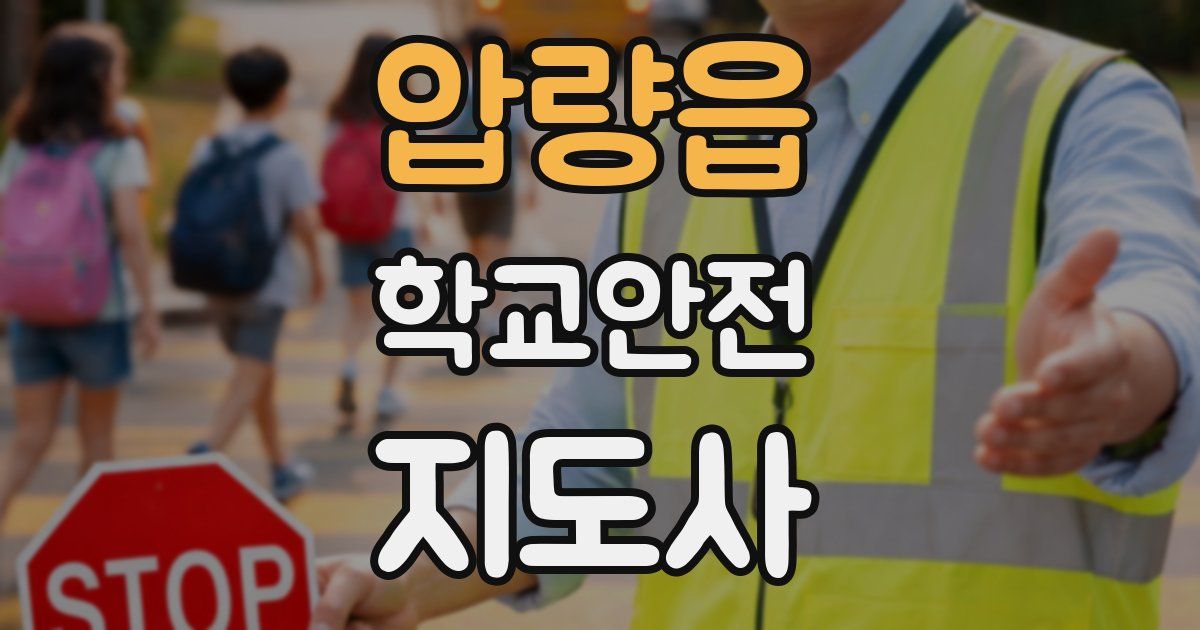 압량읍 학교안전지도사 자격증