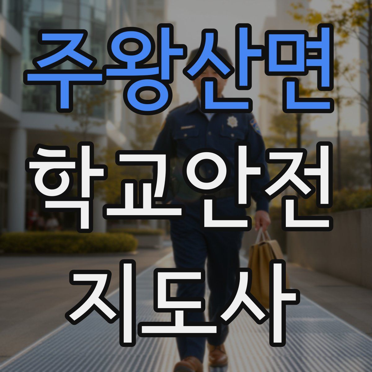 주왕산면 학교안전지도사 자격증