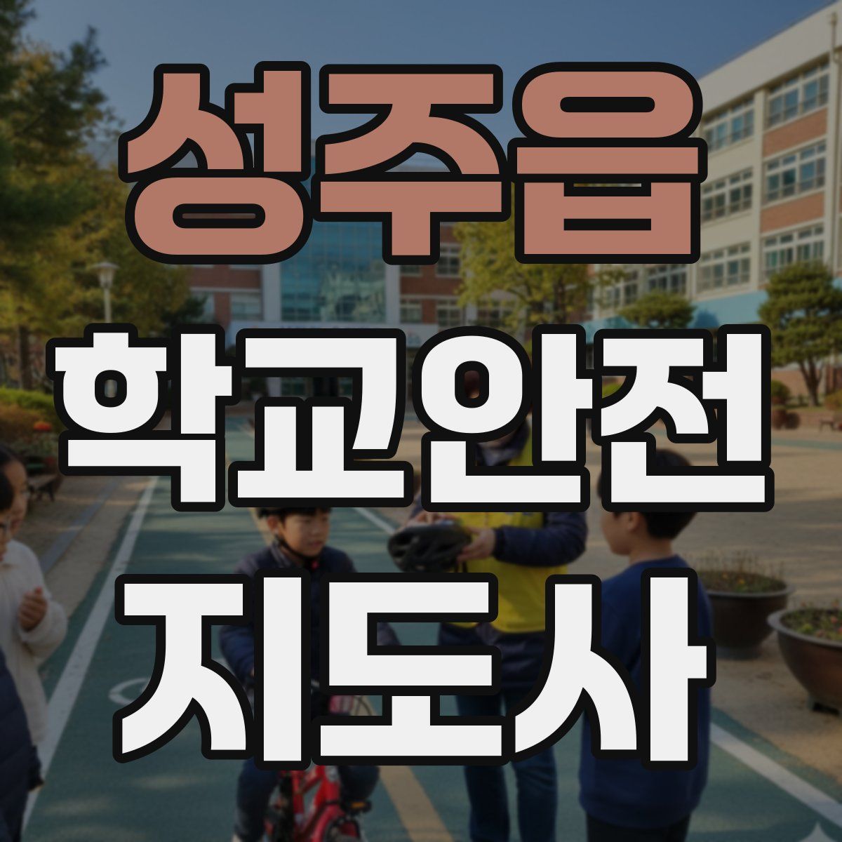 성주읍 학교안전지도사 자격증