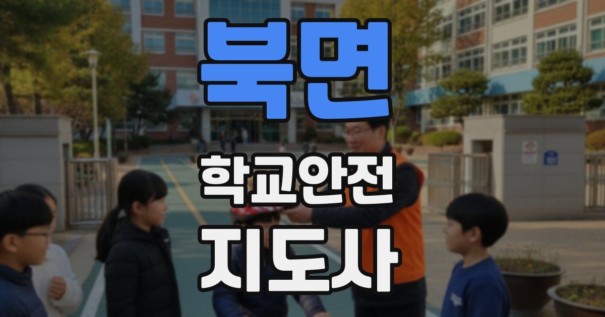 북면 학교안전지도사 자격증