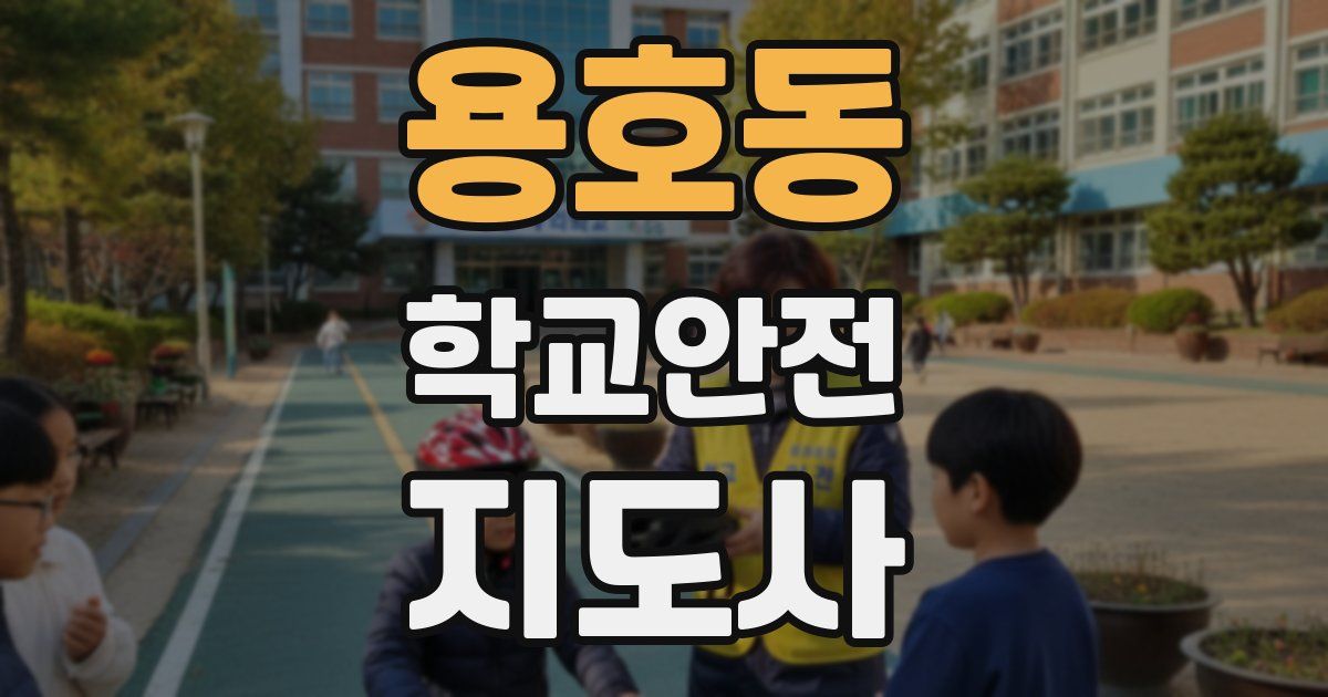 용호동 학교안전지도사 자격증