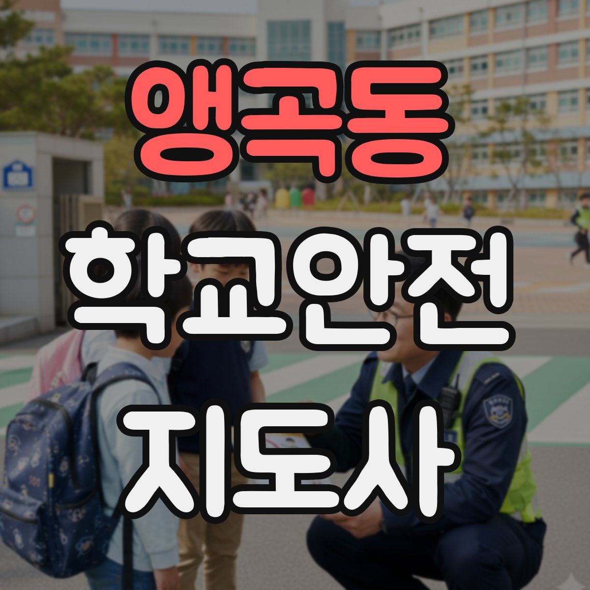 앵곡동 학교안전지도사 자격증
