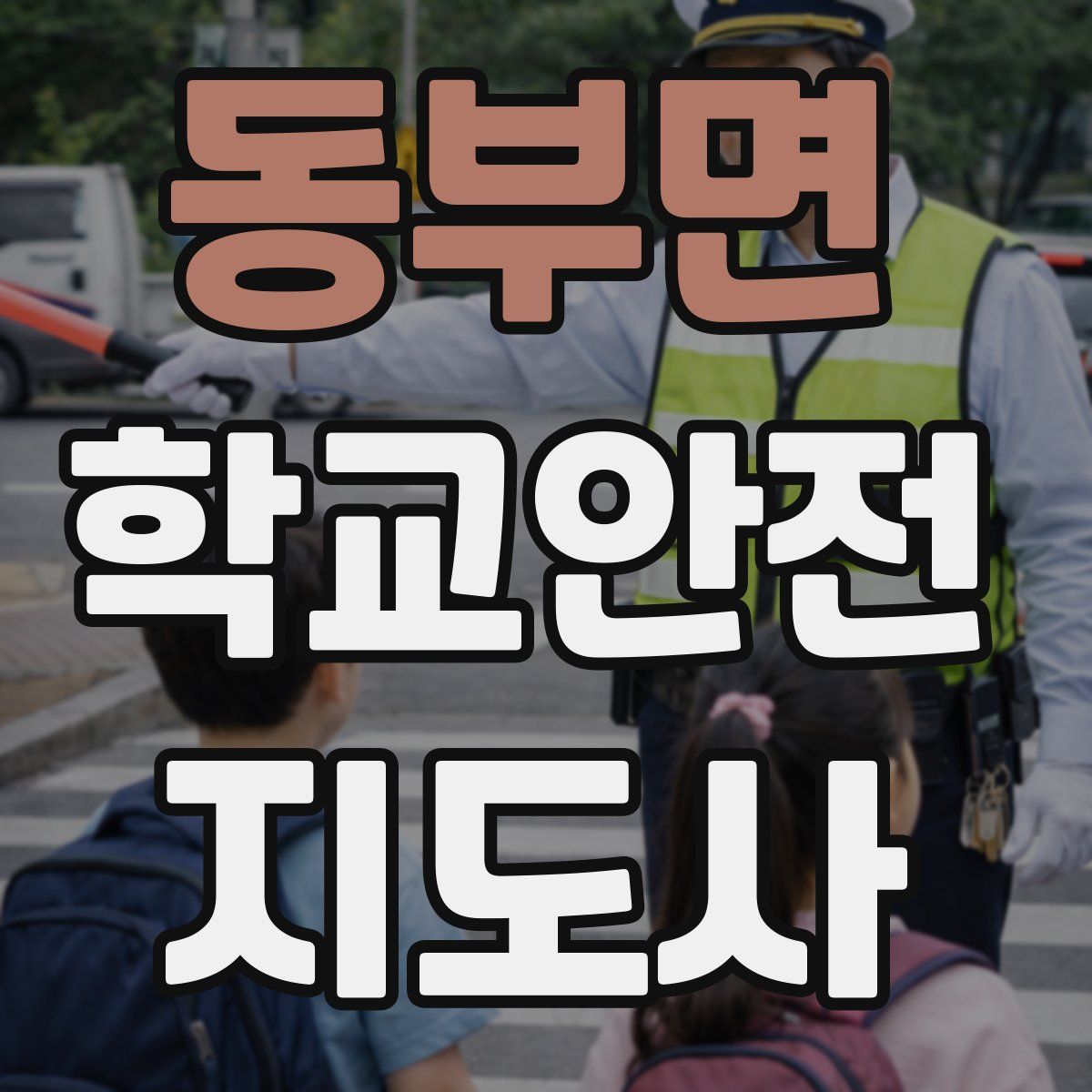 동부면 학교안전지도사 자격증