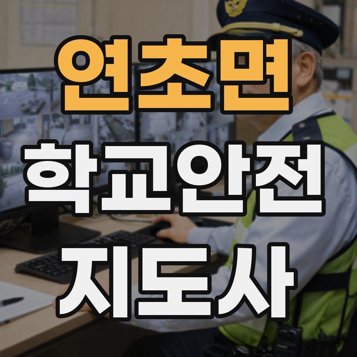 연초면 학교안전지도사 자격증 스쿨존에서 뛰는 아이를 안전하게 멈추는 방법