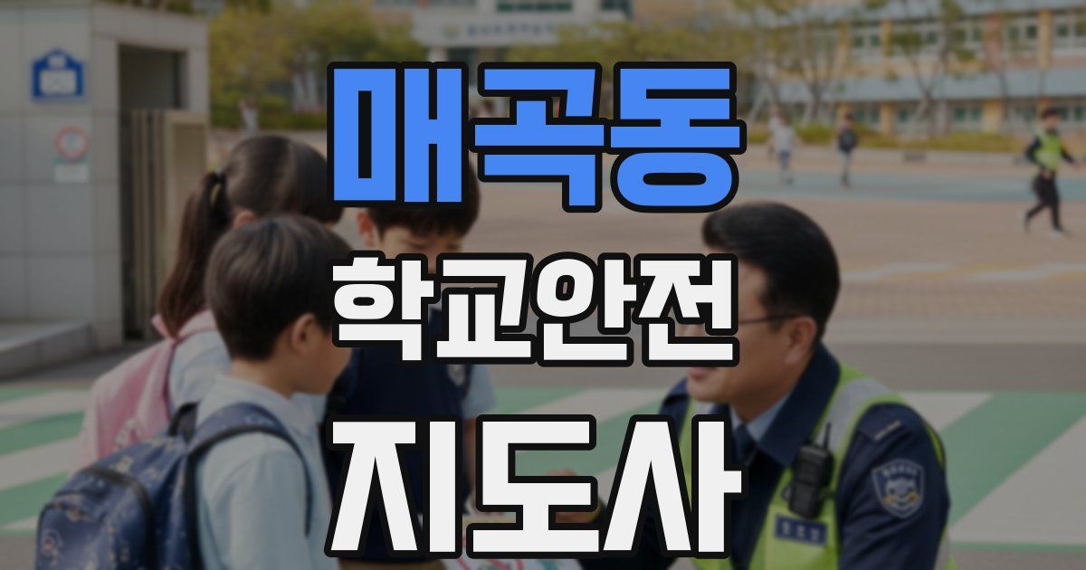 매곡동 학교안전지도사 자격증