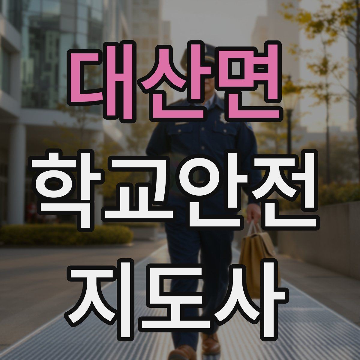 대산면 학교안전지도사 자격증 화장실 탈의실 안전 지도 시 유의점