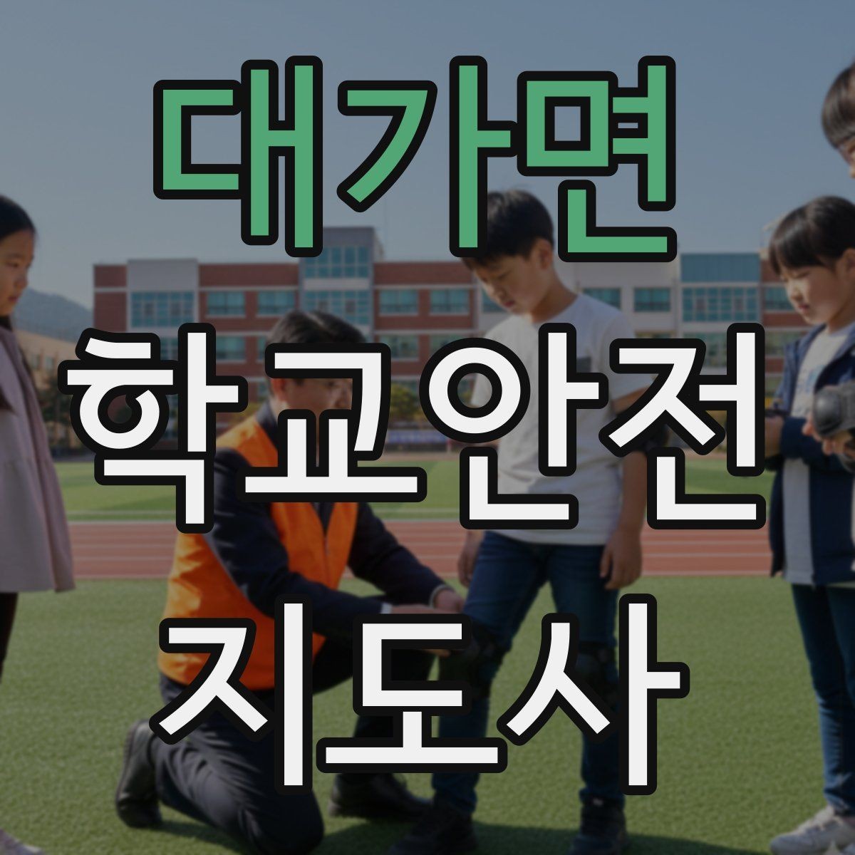 대가면 학교안전지도사 자격증 학교 주변 위험 시설을 파악하는 방법