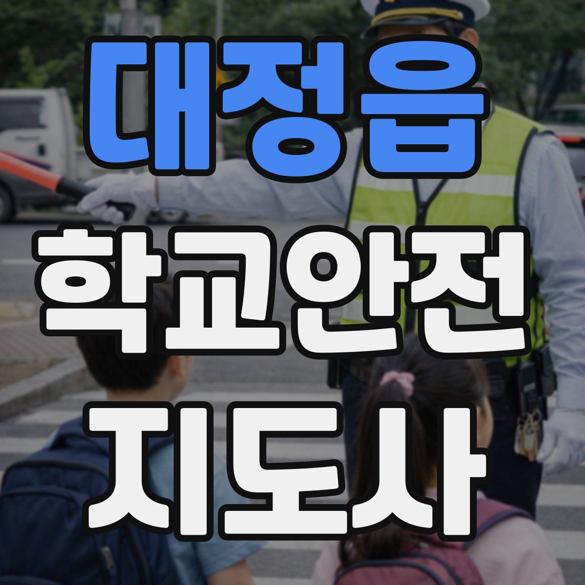 대정읍 학교안전지도사 자격증
