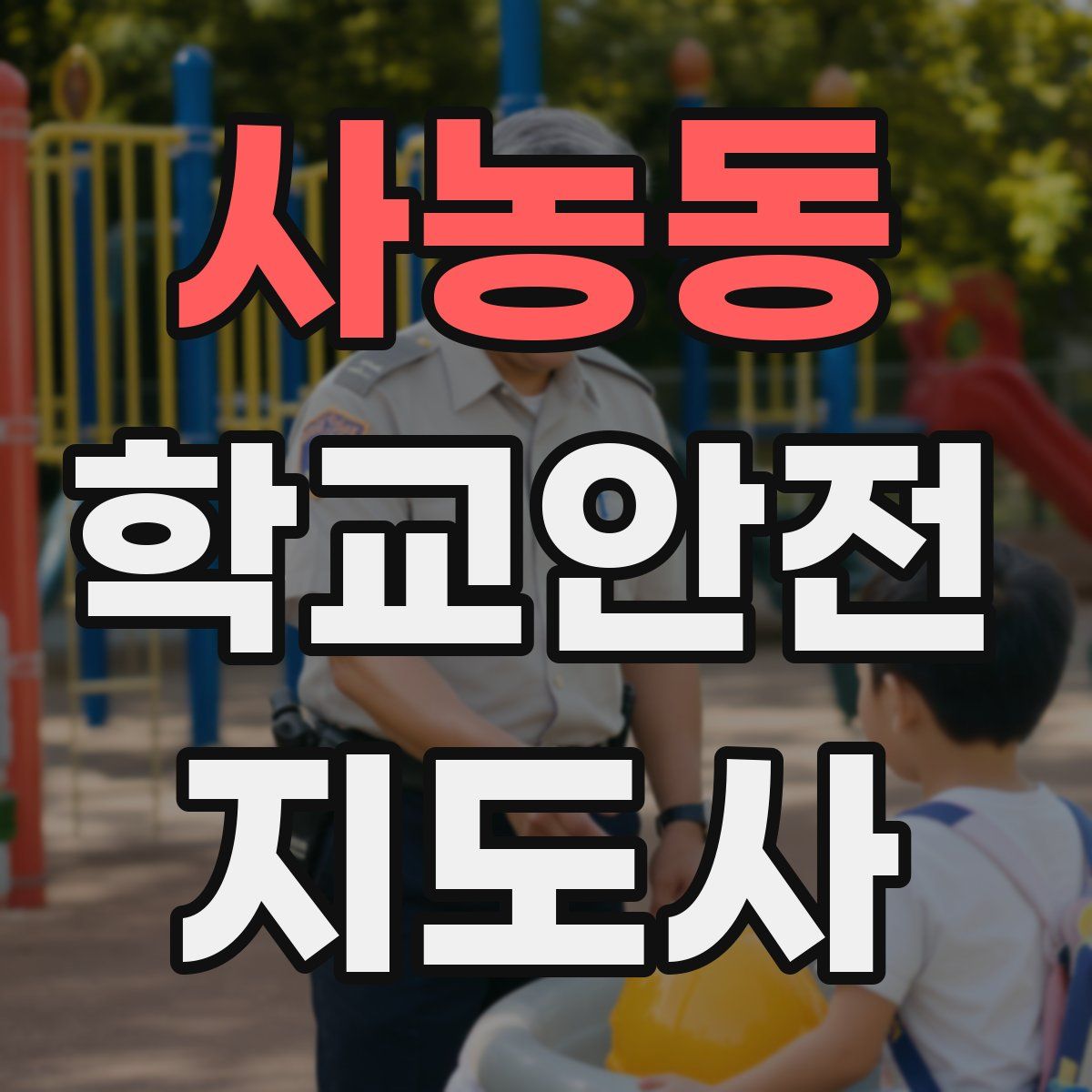 사농동 학교안전지도사 자격증