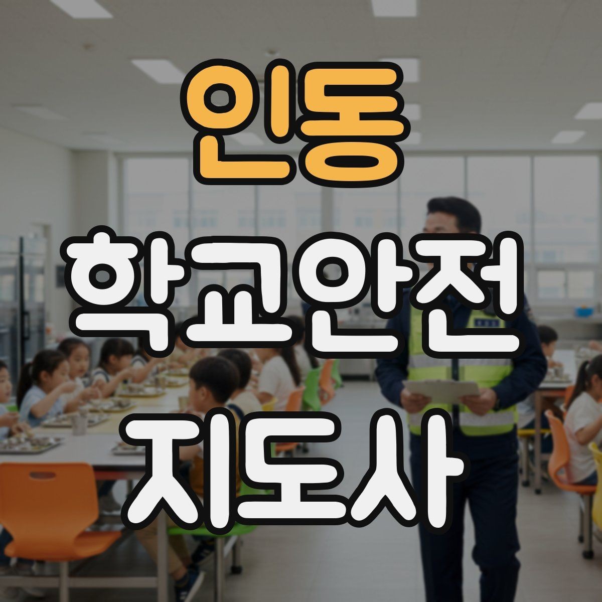 인동 학교안전지도사 자격증 약물 화학물질 노출 사고 예방 요령