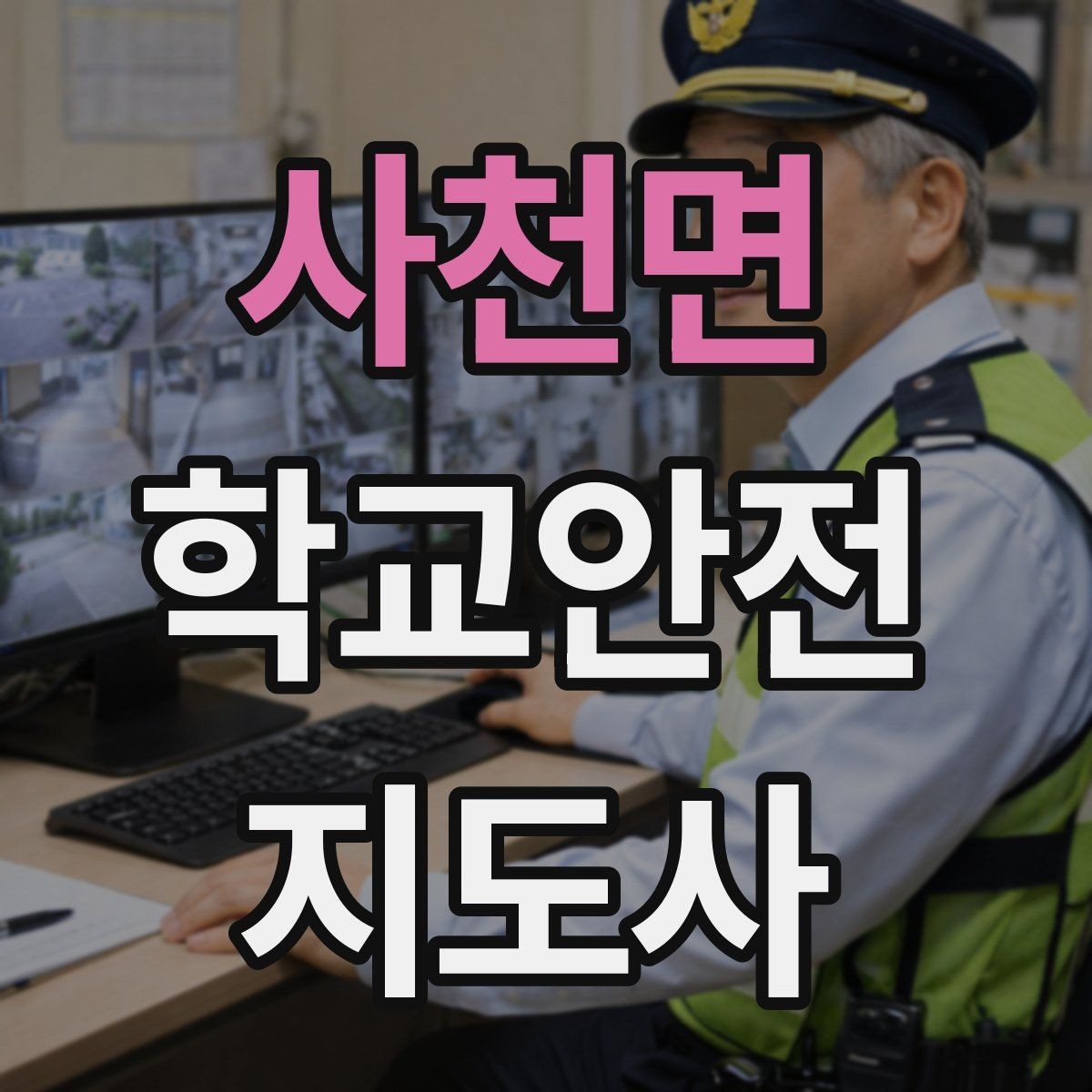 사천면 학교안전지도사 자격증 개인정보 보호를 위한 현장 행동 수칙