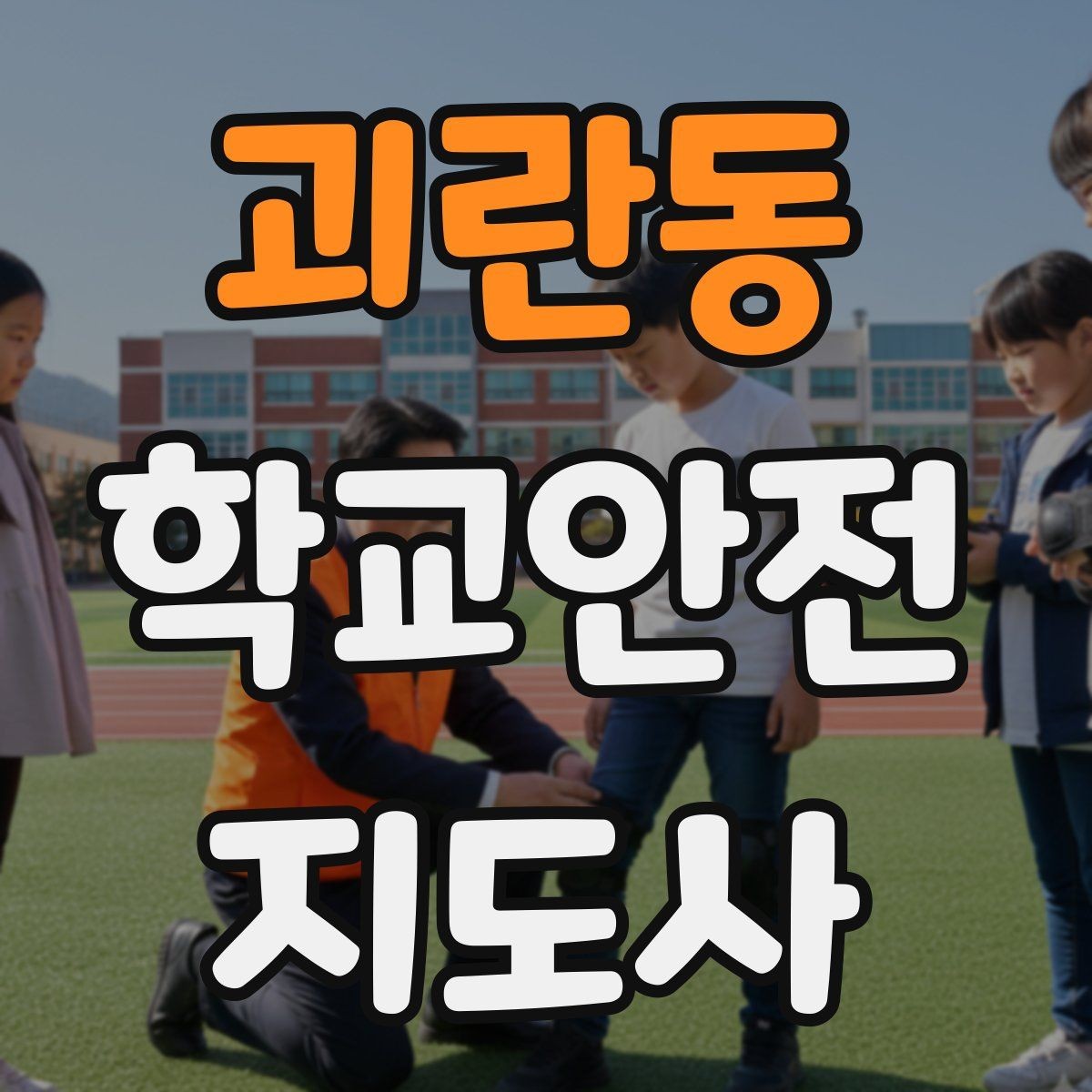 괴란동 학교안전지도사 자격증 등굣길 교통 지도 실전 팁