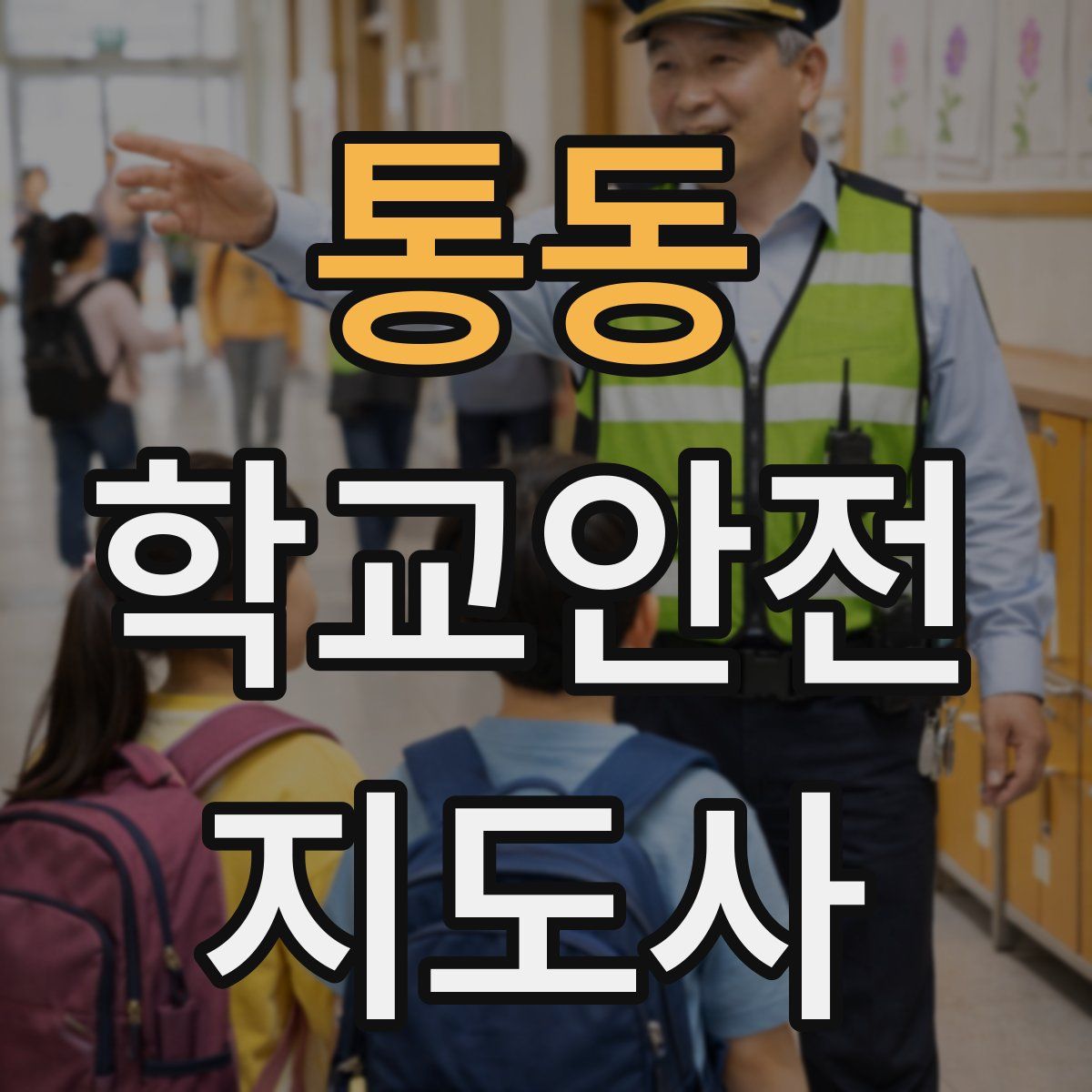 통동 학교안전지도사 자격증