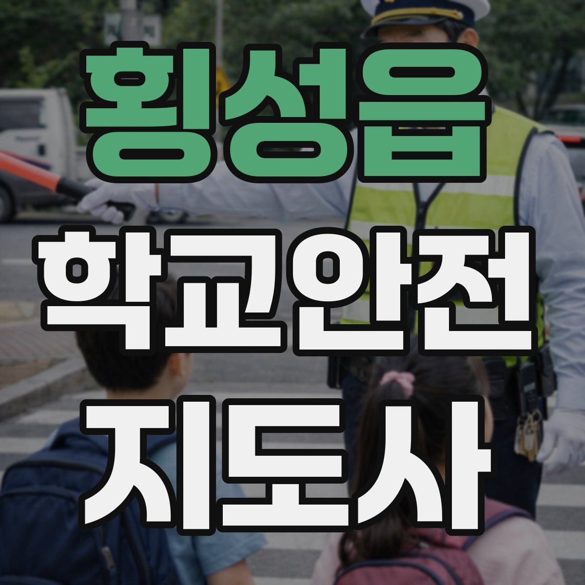 횡성읍 학교안전지도사 자격증