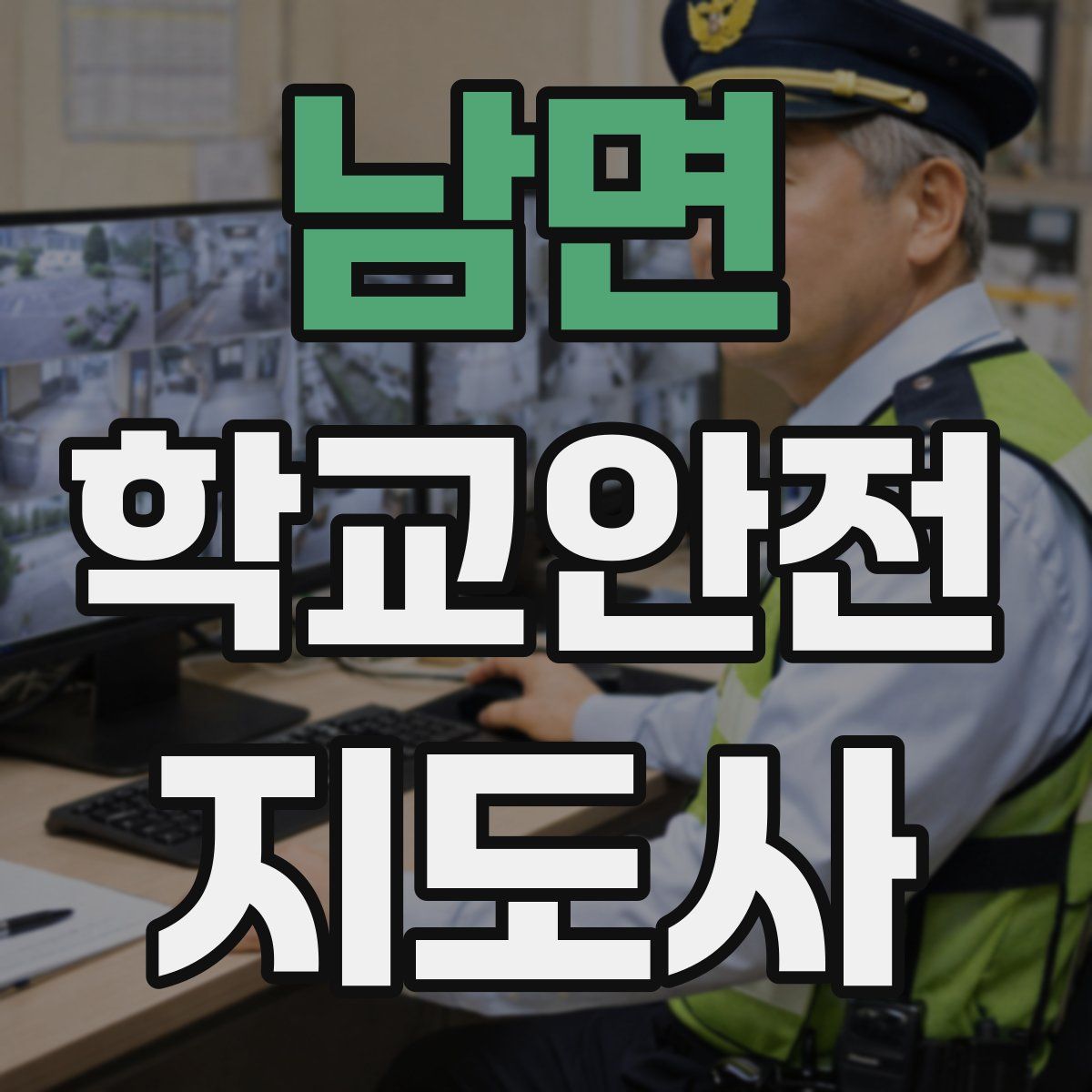 남면 학교안전지도사 자격증