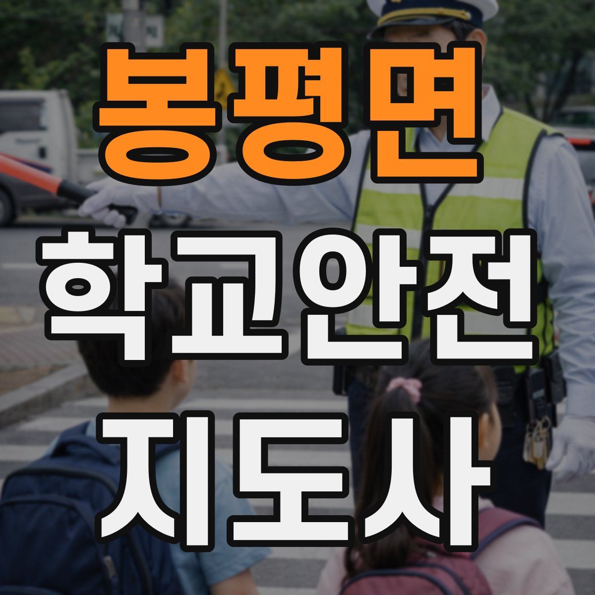 봉평면 학교안전지도사 자격증
