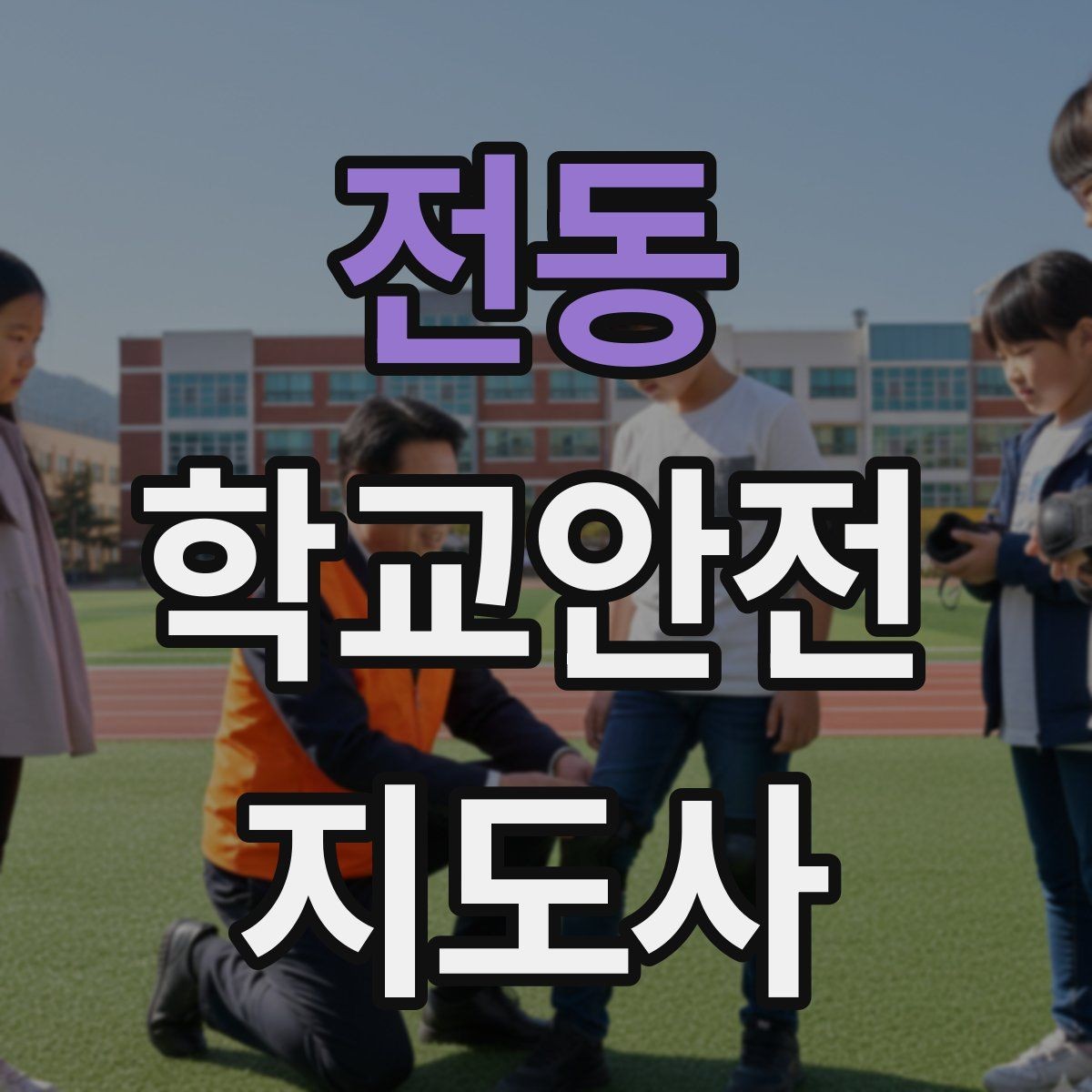 전동 학교안전지도사 자격증 실습 시간 안전수칙을 쉽게 안내하는 방법