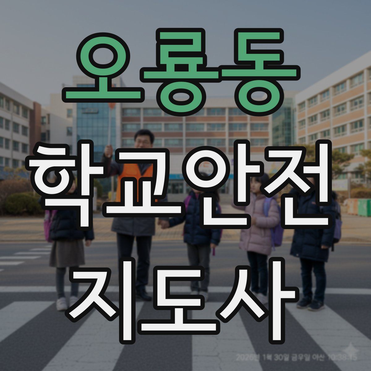 오룡동 학교안전지도사 자격증