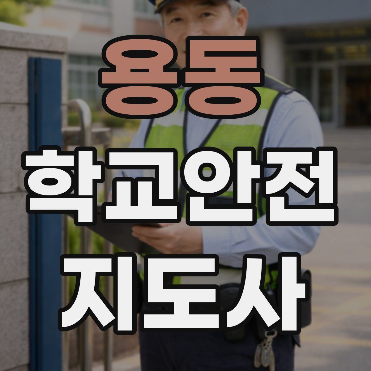 용동 학교안전지도사 자격증 시험 전날 집중해야 할 포인트