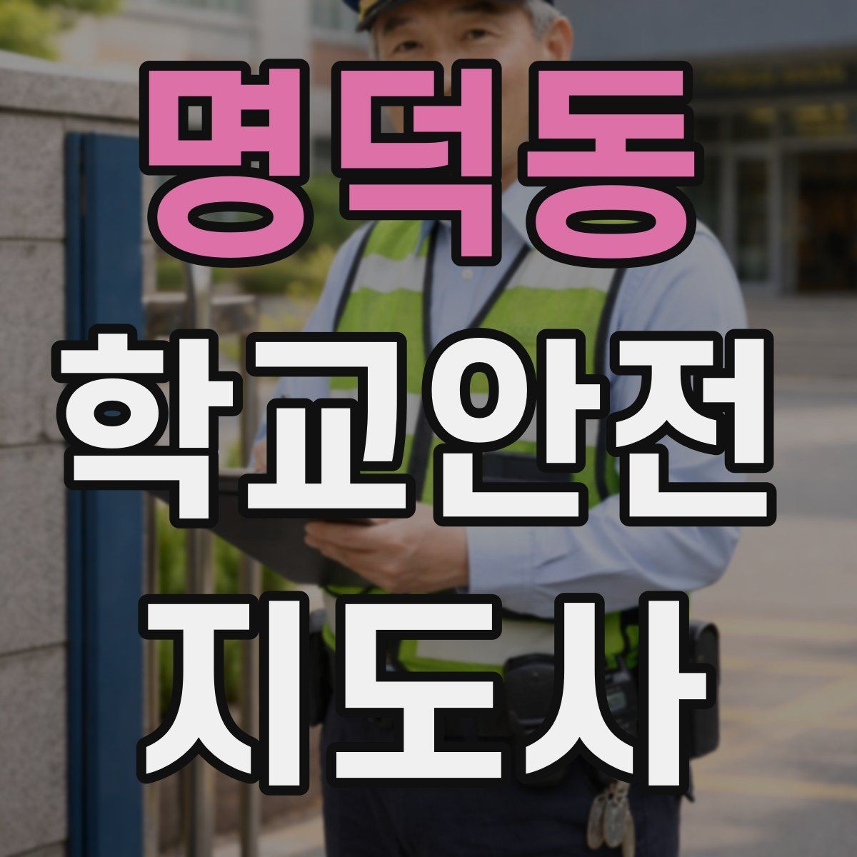 명덕동 학교안전지도사 자격증 안내 멘트는 짧고 분명해야 하는 이유