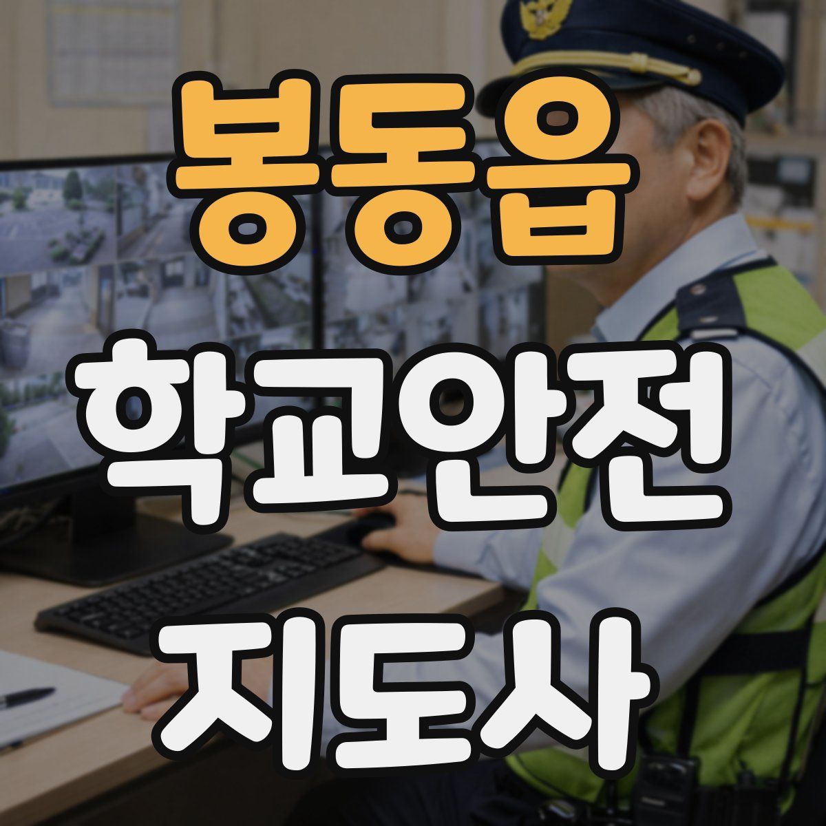 봉동읍 학교안전지도사 자격증