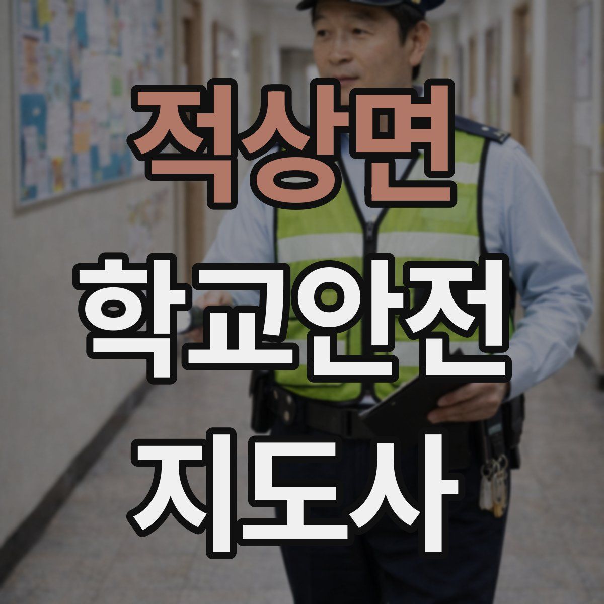 적상면 학교안전지도사 자격증