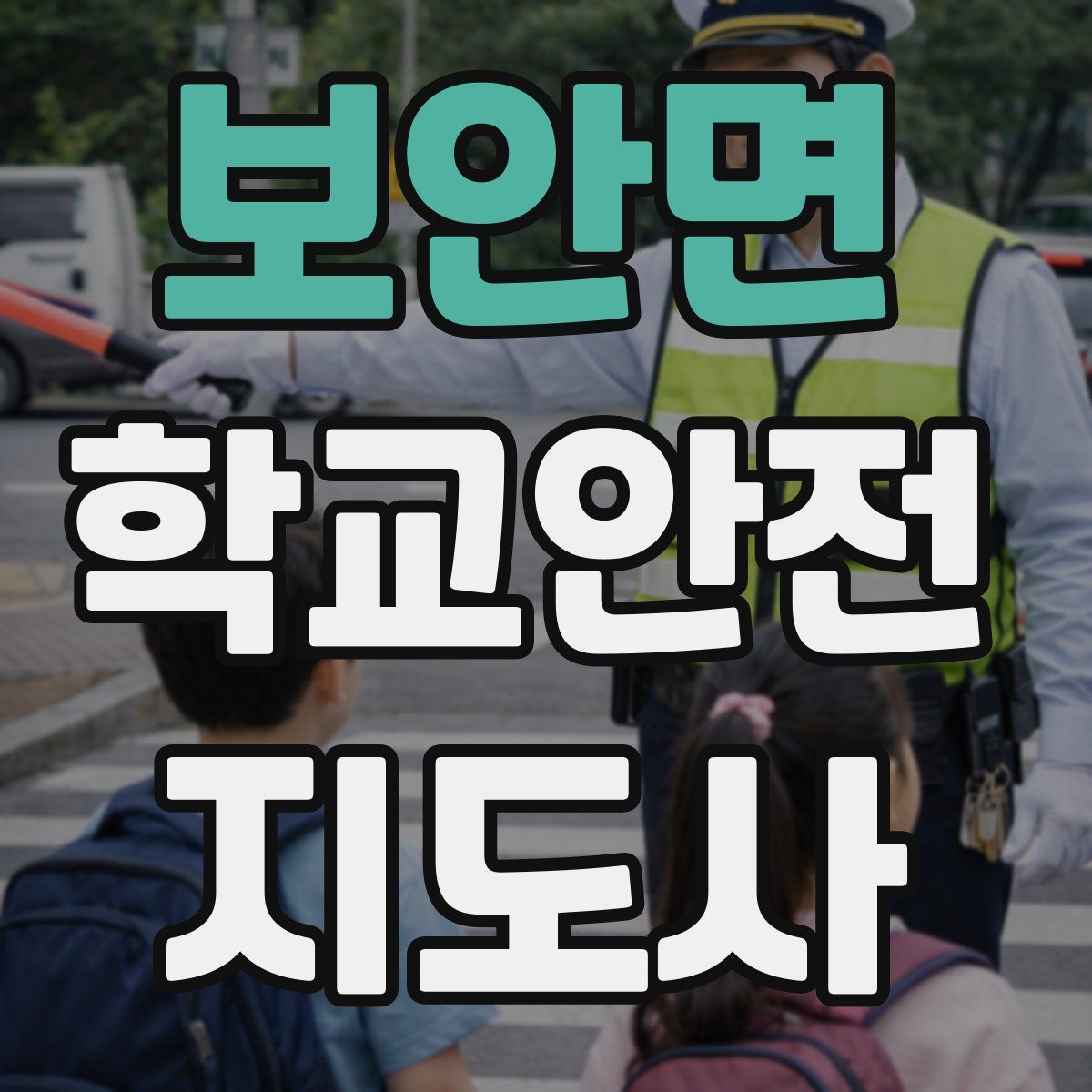 보안면 학교안전지도사 자격증
