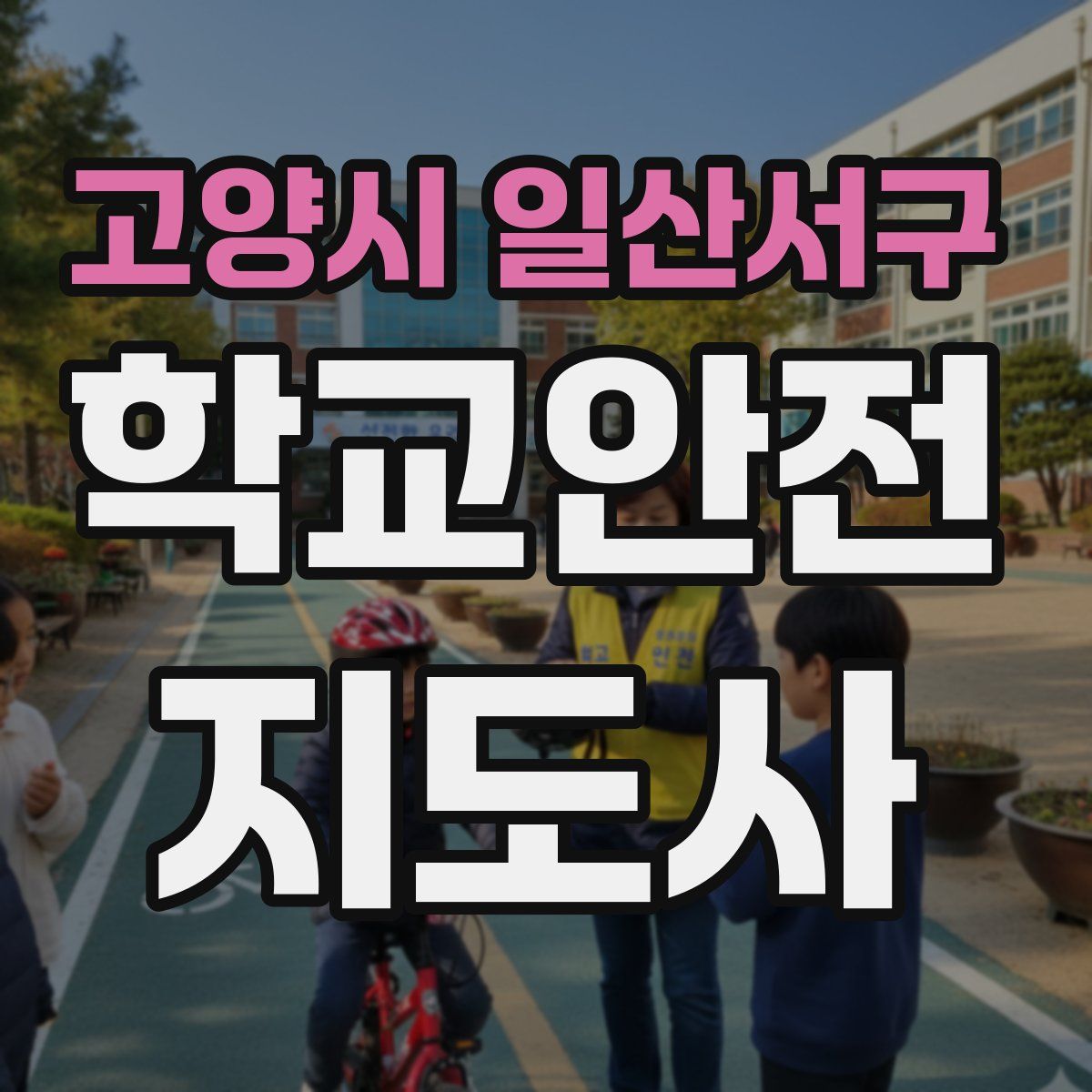 고양시 일산서구 학교안전지도사 자격증