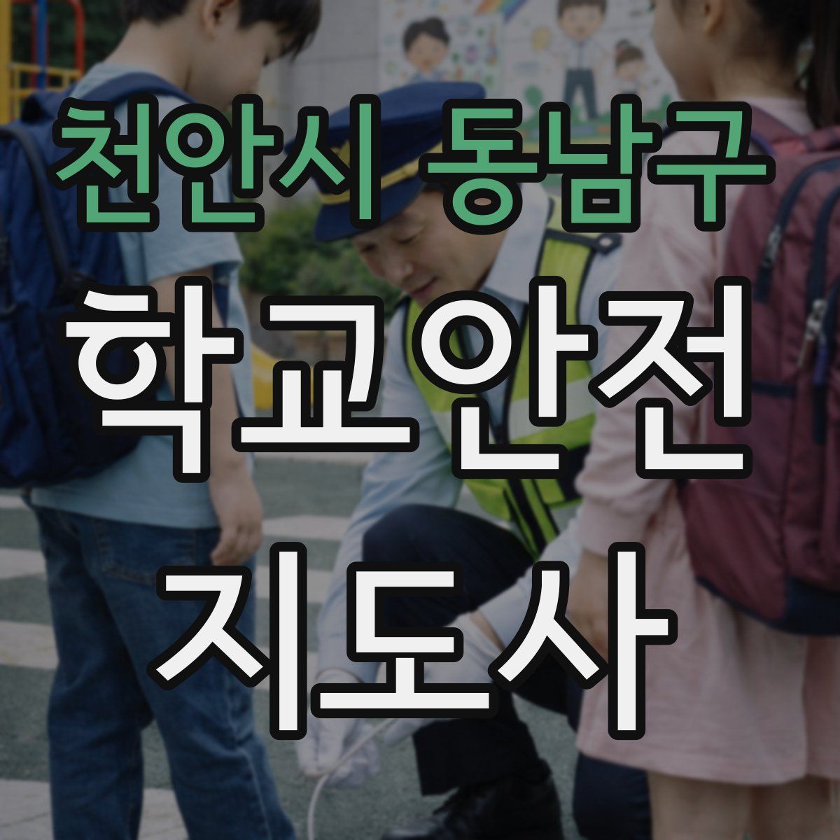 천안시 동남구 학교안전지도사 자격증
