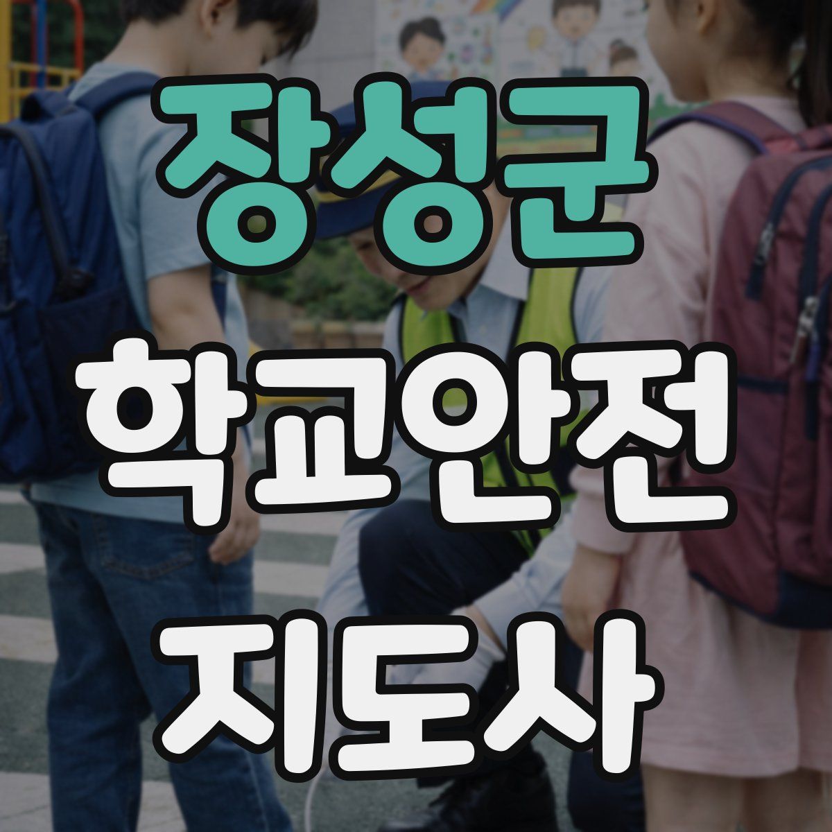 장성군 학교안전지도사 자격증