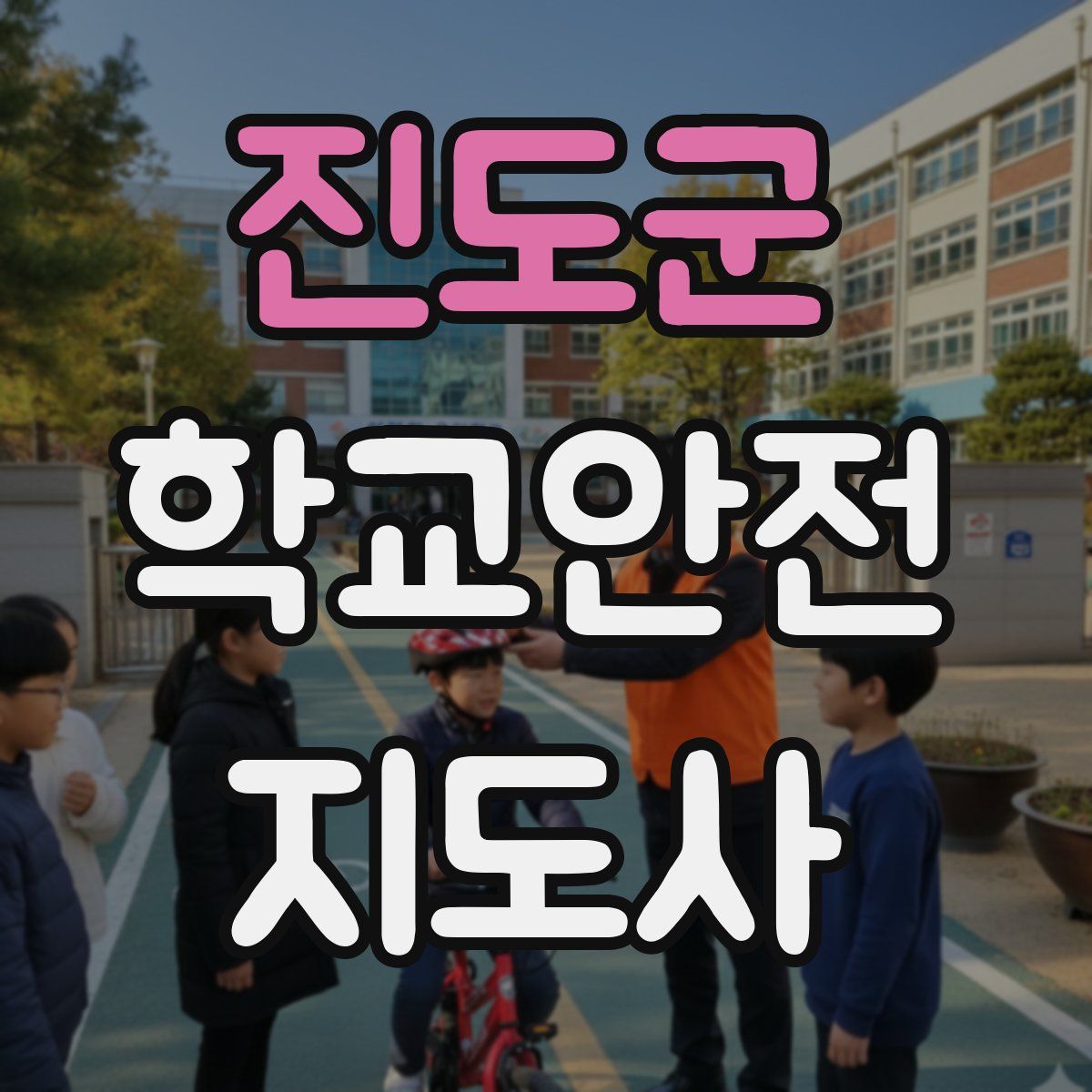 진도군 학교안전지도사 자격증