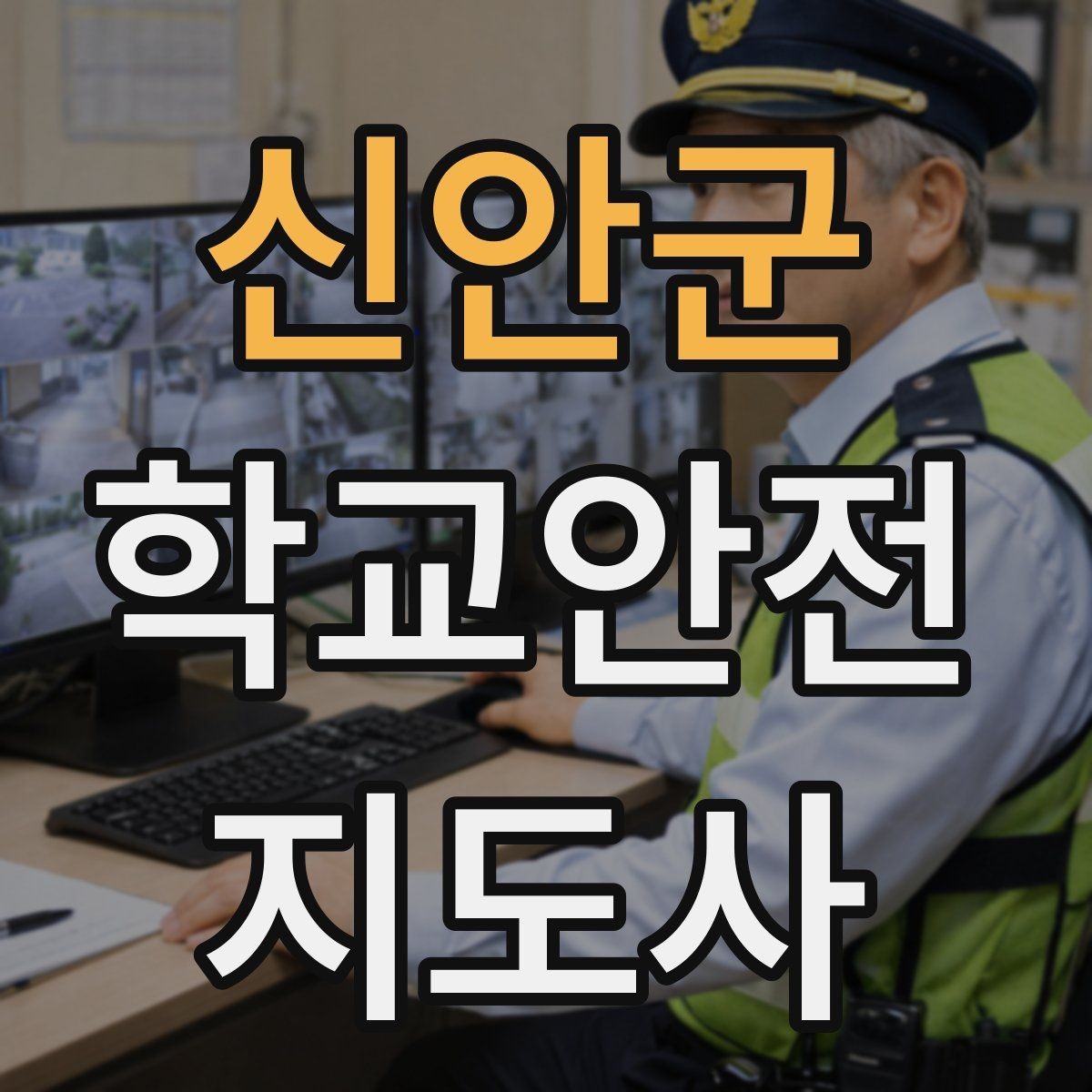 신안군 학교안전지도사 자격증 등교 시간 지각 학생이 뛰어들 때 대처