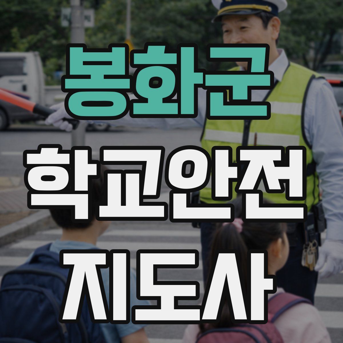 봉화군 학교안전지도사 자격증