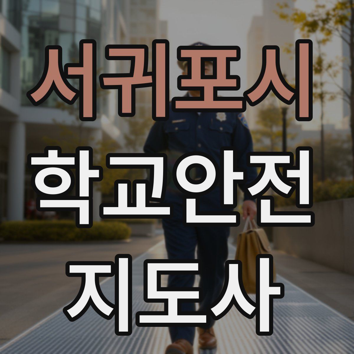 서귀포시 학교안전지도사 자격증