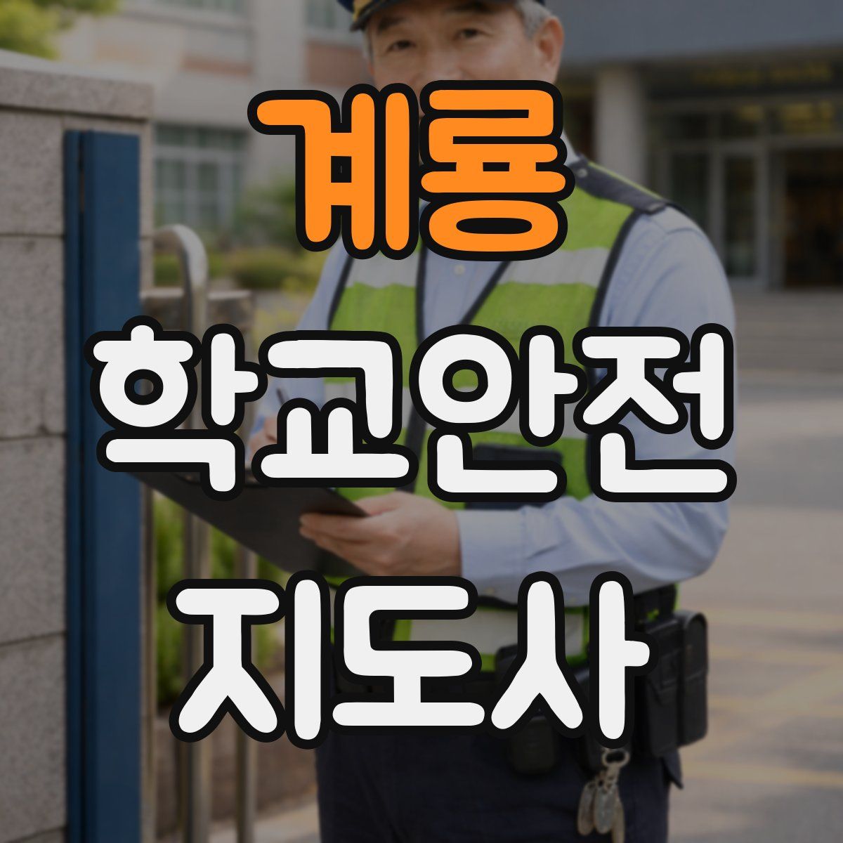 계룡 학교안전지도사 자격증
